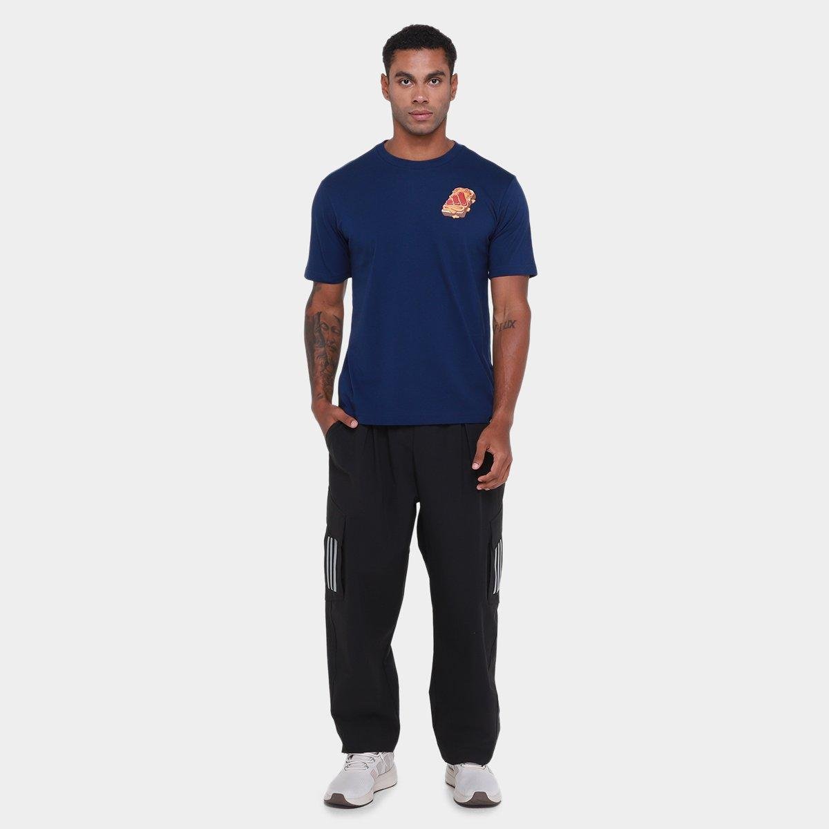 Camiseta Adidas Gráfica Masculina - Tam: P - 3