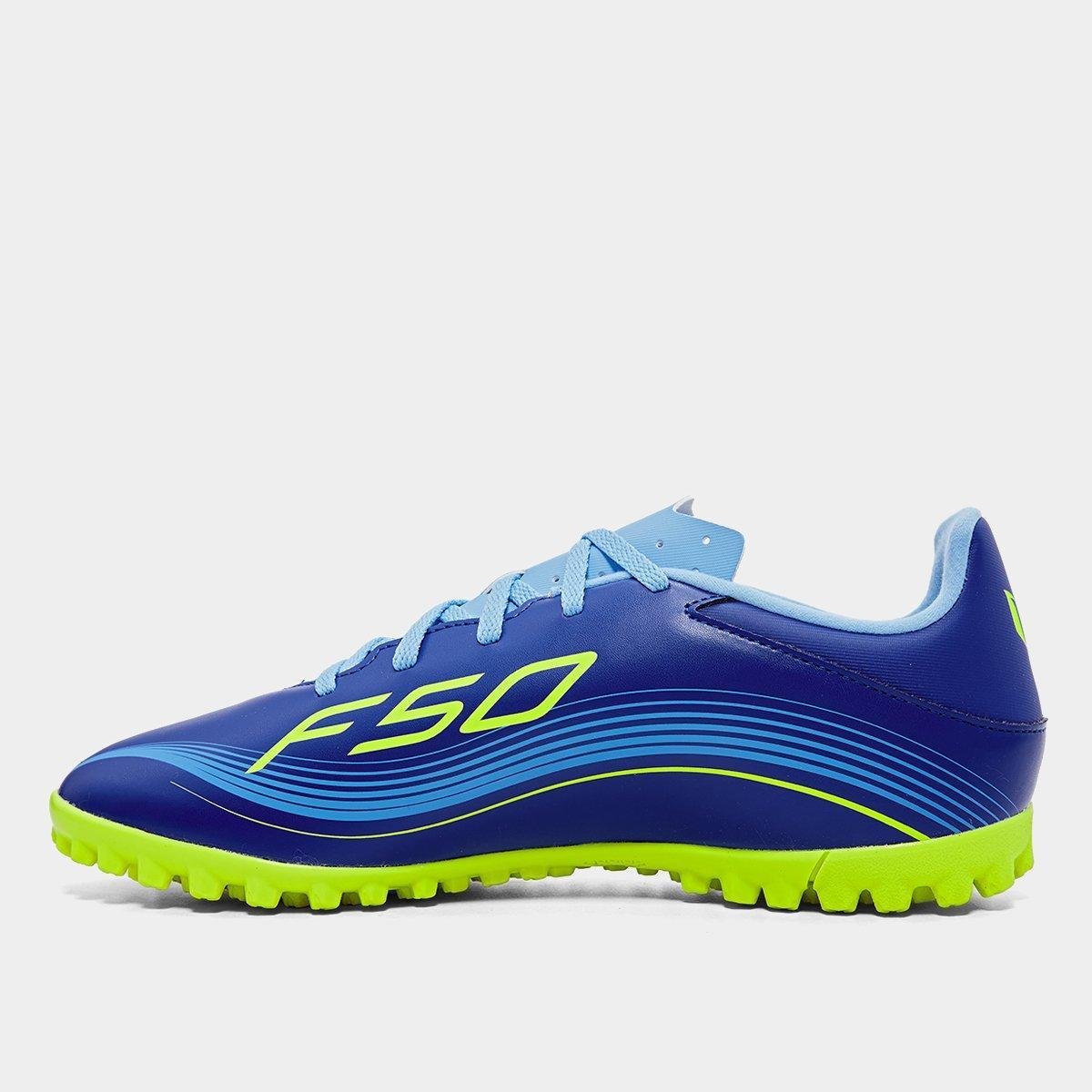 Chuteira Society Adidas F50 Club Messi Unissex - Tam: 42 - 4