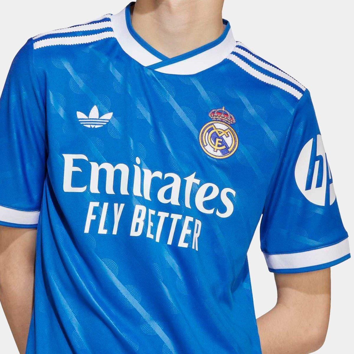 Camisa Real Madrid Infantil Third 25/26 s/n Torcedor Adidas - Tam: 9/10A - 2