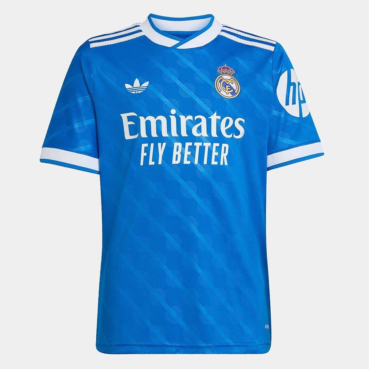 Camisa Real Madrid Infantil Third 25/26 s/n Torcedor Adidas - Tam: 9/10A - 3