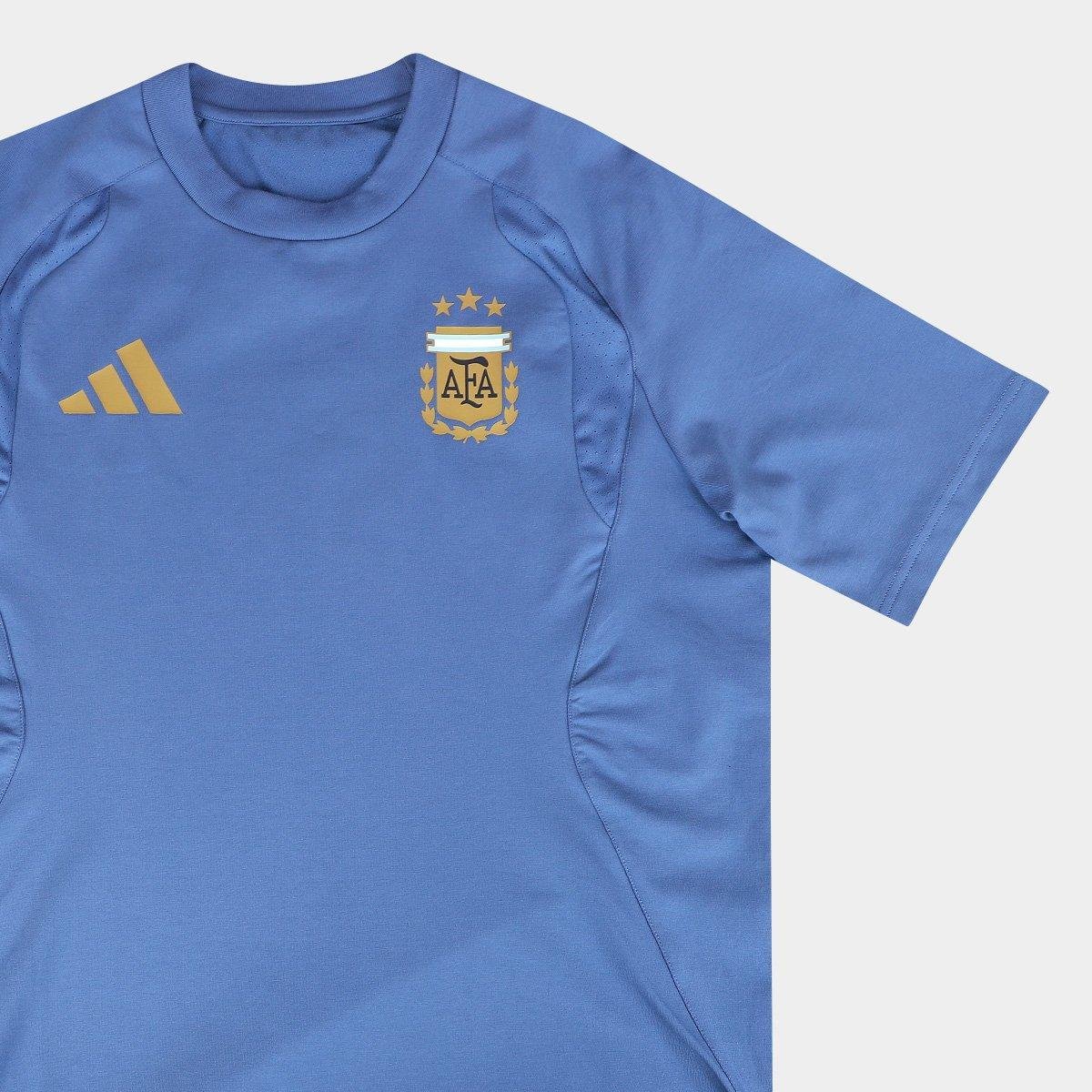 Camiseta Seleção Argentina Viagem 2026 Adidas Masculina - Tam: P - 4