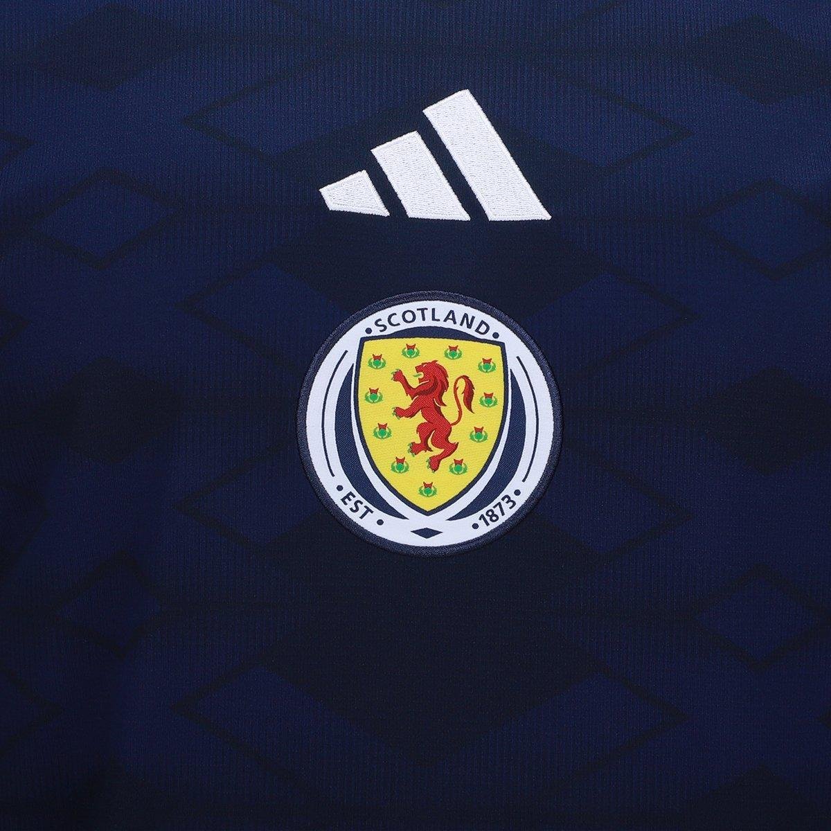 Camisa Seleção Escócia Home Torcedor 2026 s/n Adidas Masculina - Tam: GG - 2