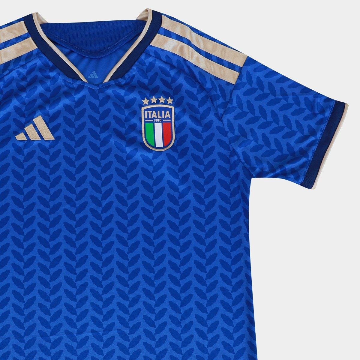 Camisa Seleção Itália Home Torcedor 2026 s/n Adidas Feminina - Tam: P - 5