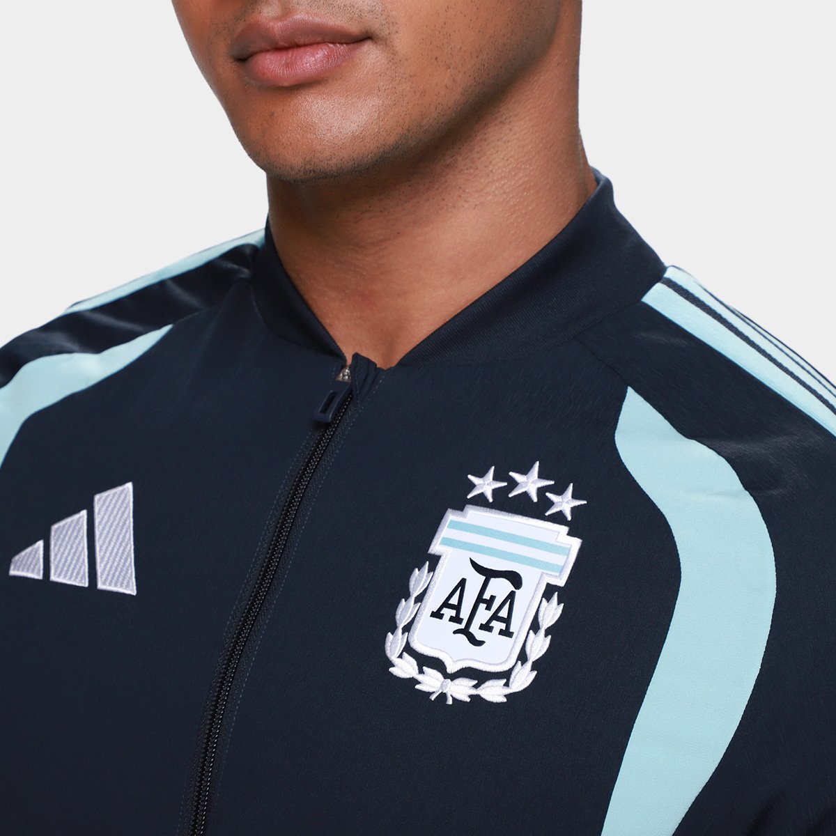 Jaqueta Seleção Apresentação Argentina 2026 Adidas Masculina - Tam: P - 2