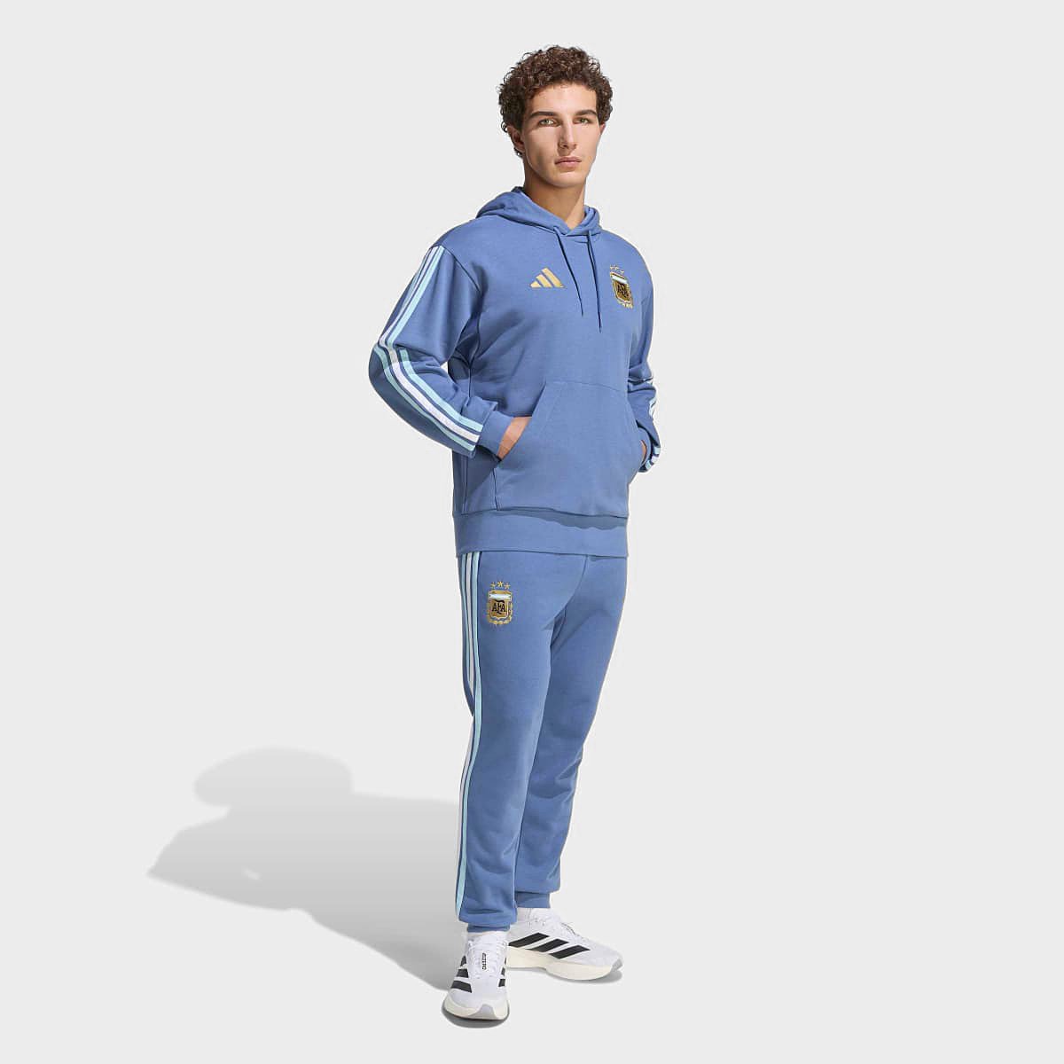 Casaco Seleção Argentina 26/27 DNA Adidas Masculina - Tam: EGG - 4