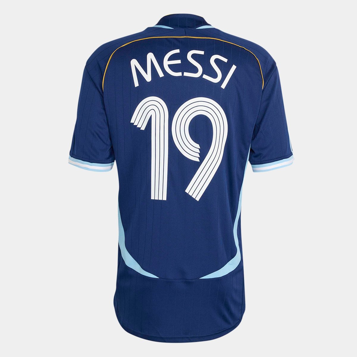 Camisa Seleção Argentina Away 2006 Messi Nº19 Adidas Masculina - Tam: P - 1