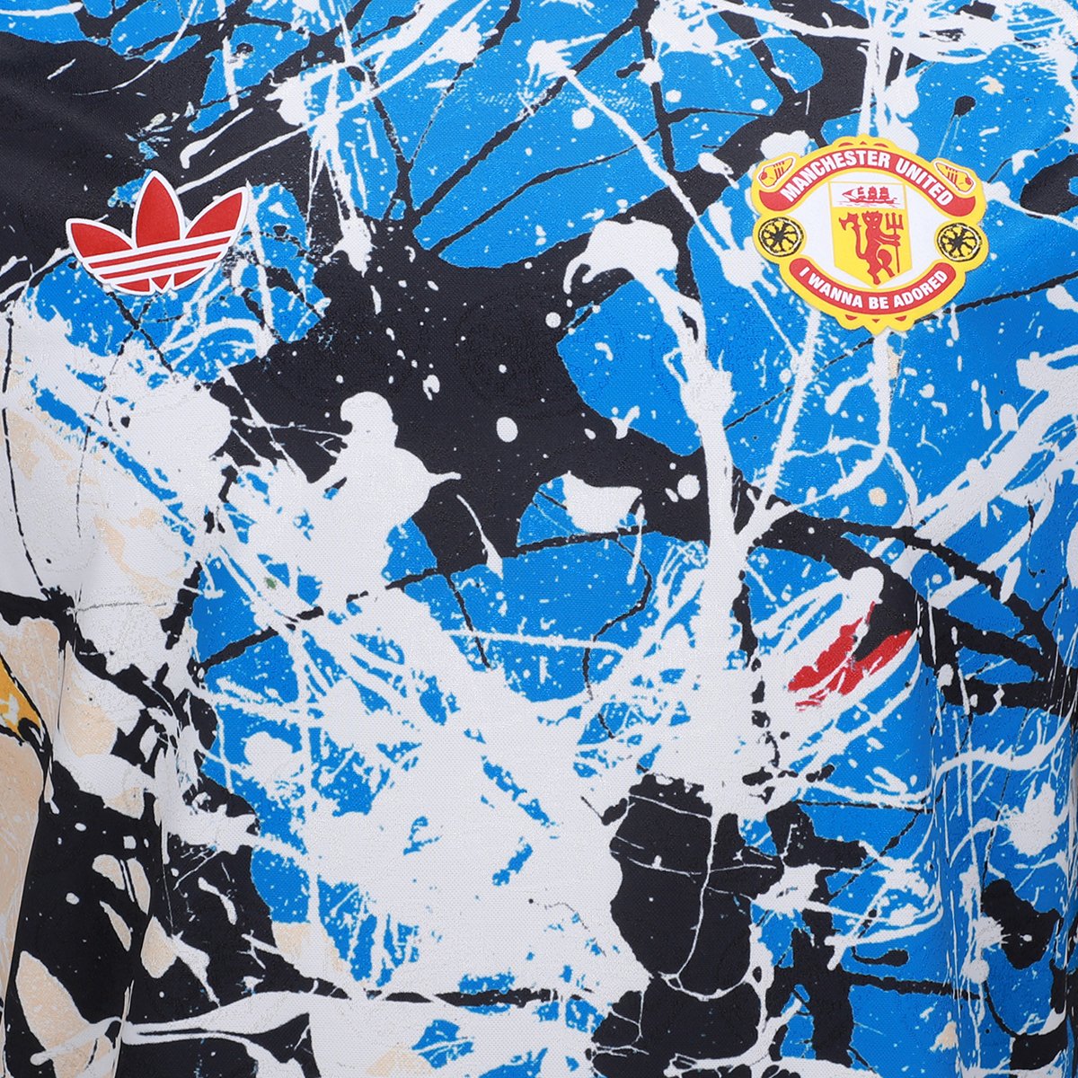 Camisa Manchester United X Stone Roses 26/27 s/n Torcedor Adidas Masculina - Tam: M - 2