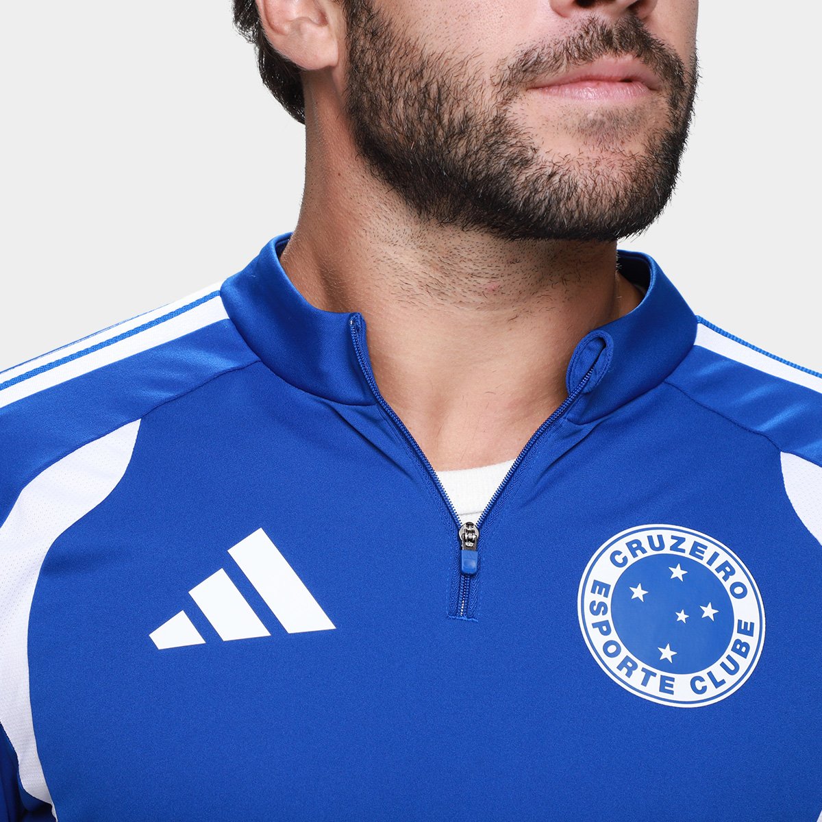 Blusa Cruzeiro 26/27 Treino Jogador Adidas Masculina - Tam: M - 2