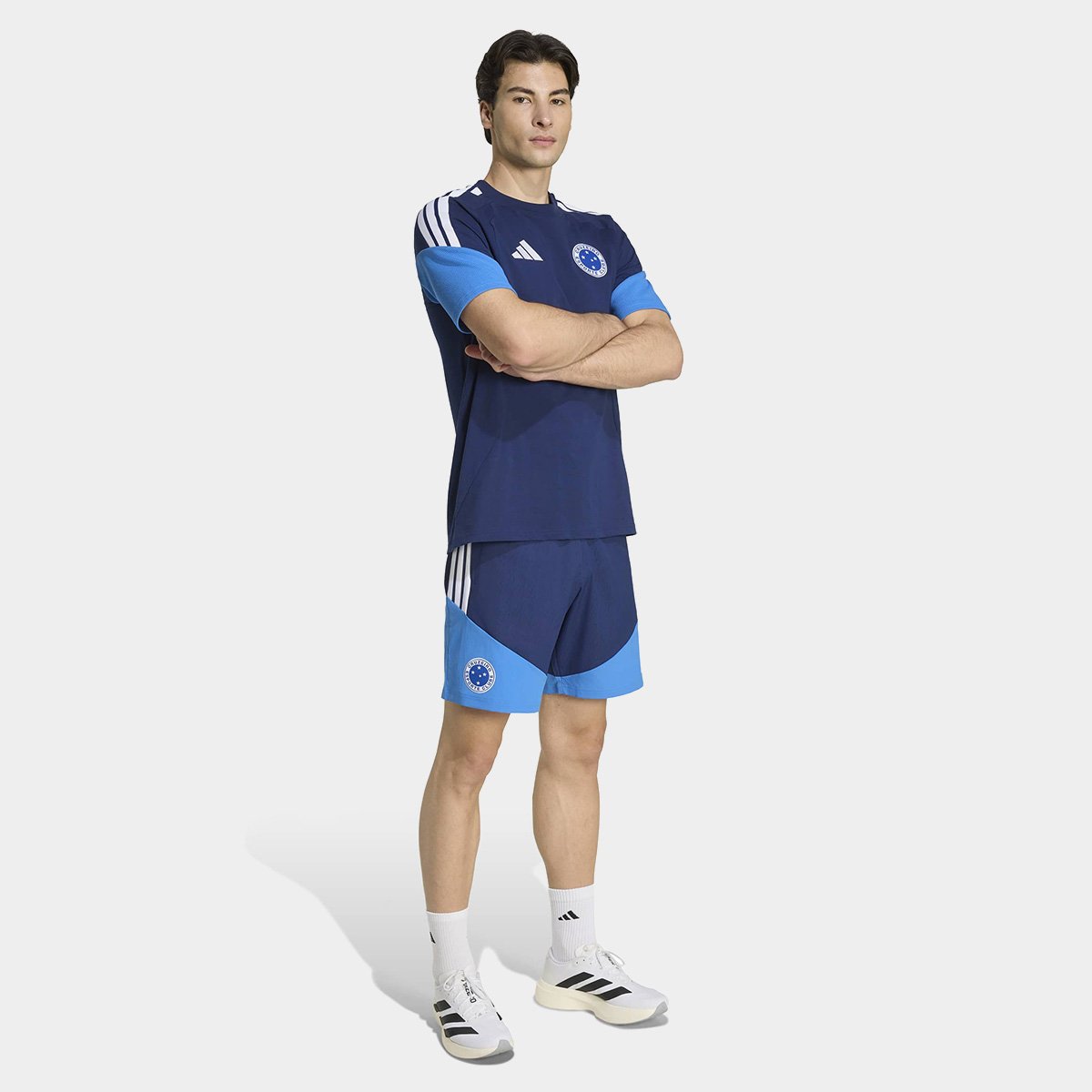 Shorts Cruzeiro 26/27 Viagem Adidas Masculino - Tam: P - 5