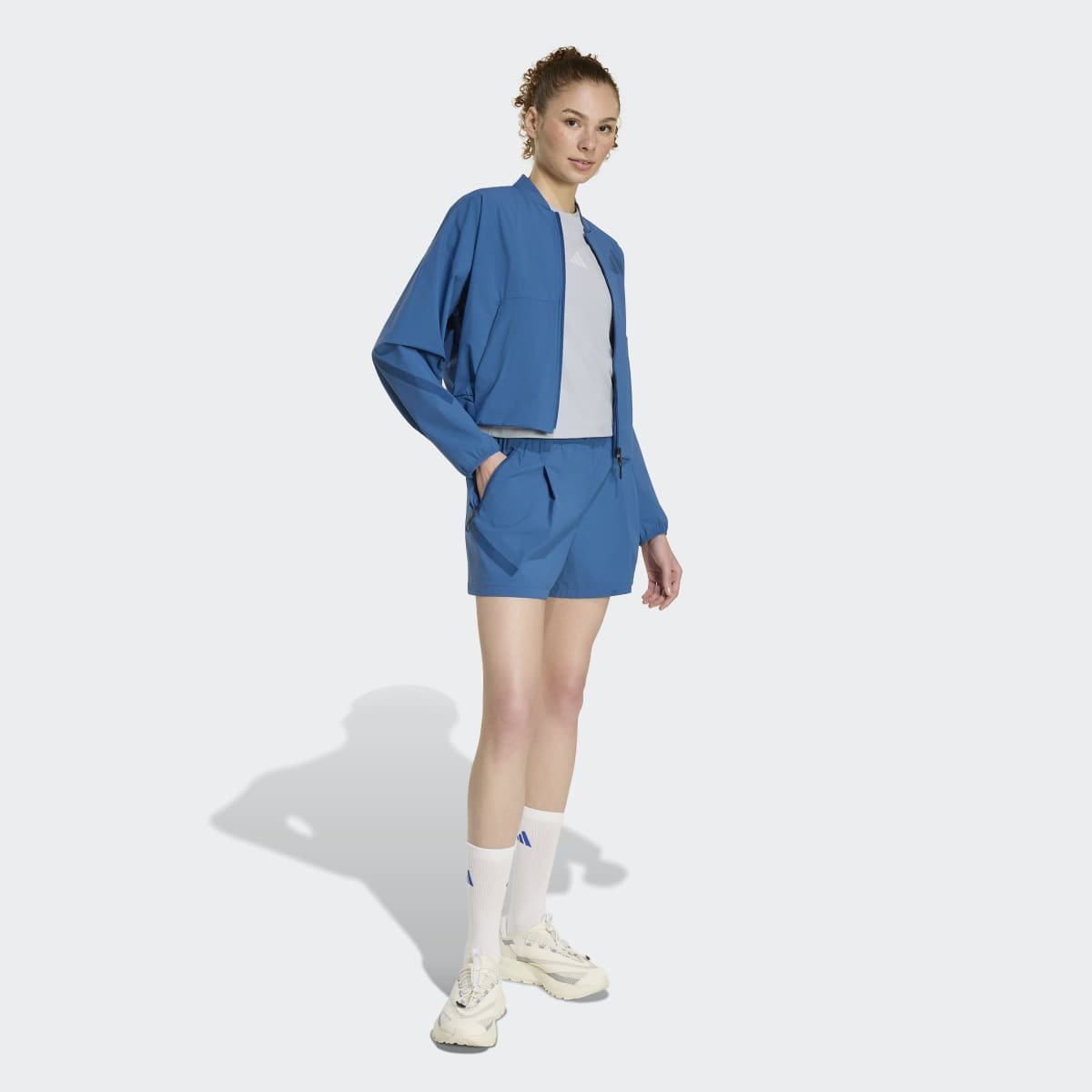 Short Adidas Z N E Wv Sh Feminino - Tam: GG - 4