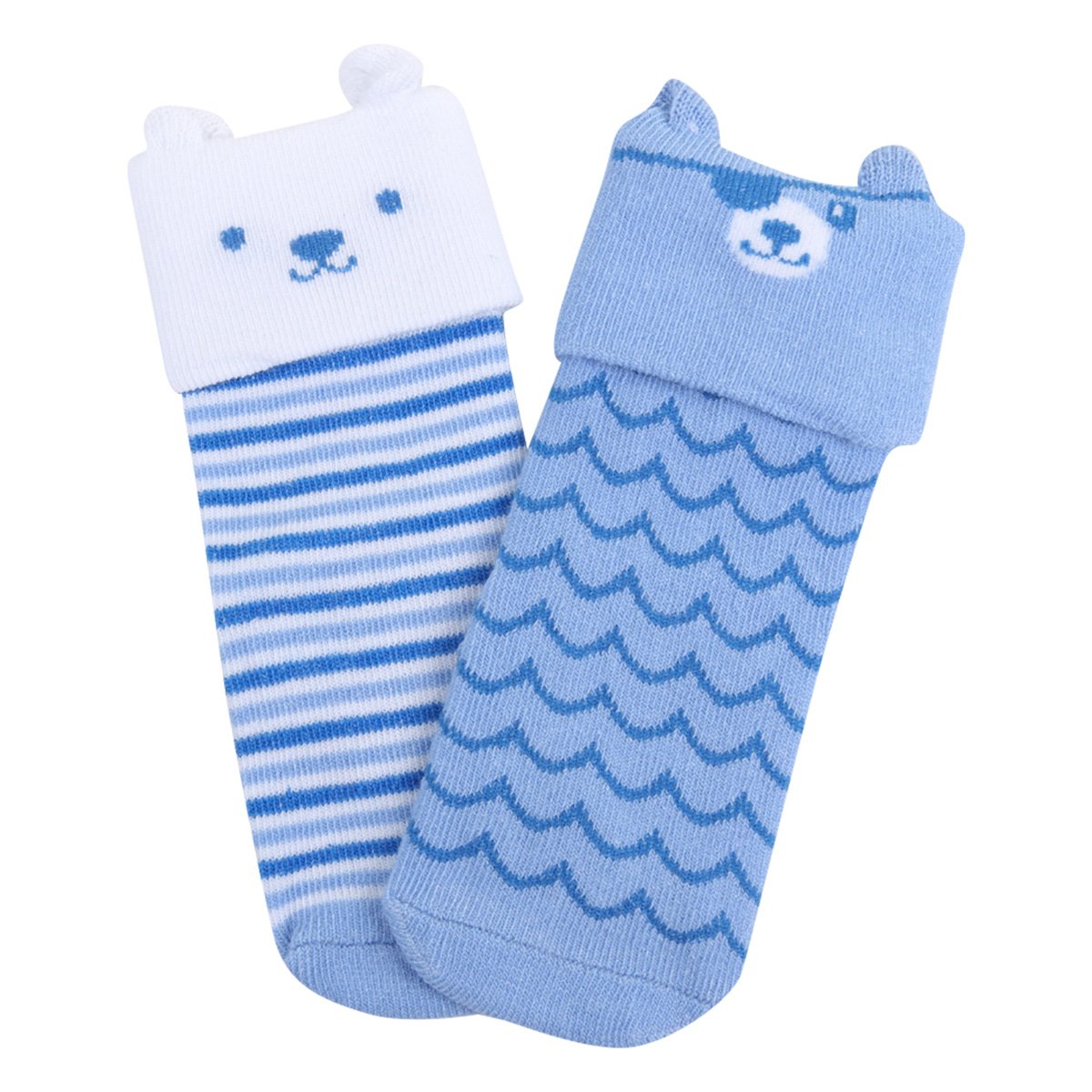 Kit Meia Infantil Pimpolho Cano Baixo C/ 2 Peças Masculina