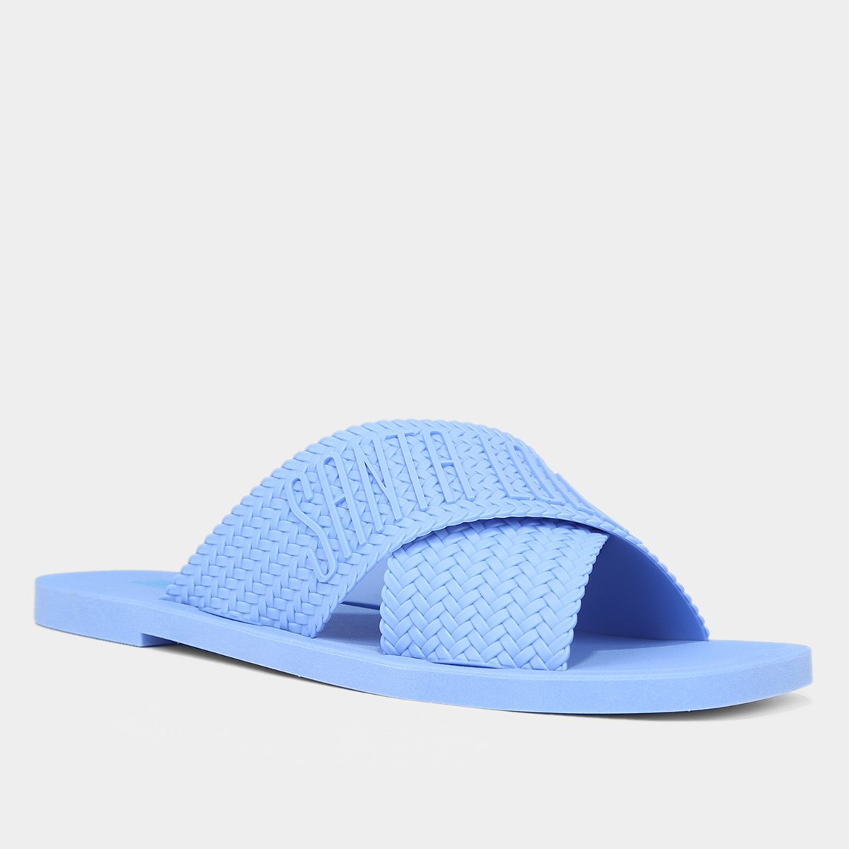 Chinelo Santa Lolla Flip Flop Tiras Cruzadas Feminino - Tam: 33/34 - 2