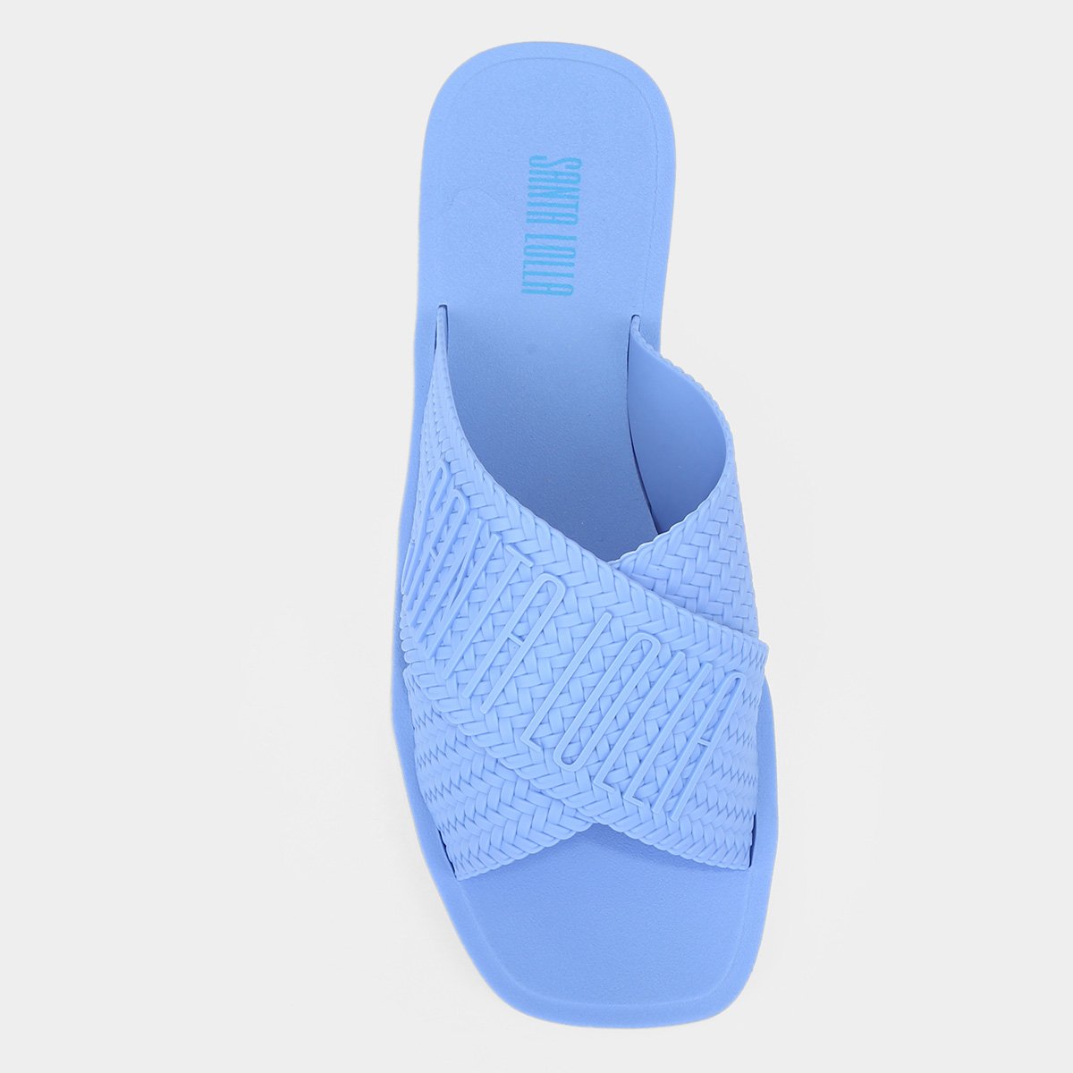 Chinelo Santa Lolla Flip Flop Tiras Cruzadas Feminino - Tam: 33/34 - 3