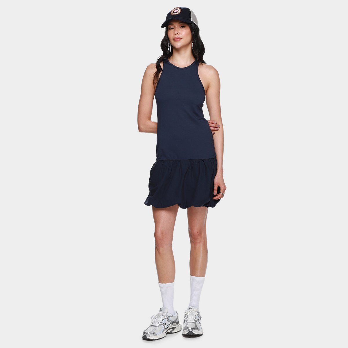 Vestido Curto CLC Casual Feminino - Tam: M - 4