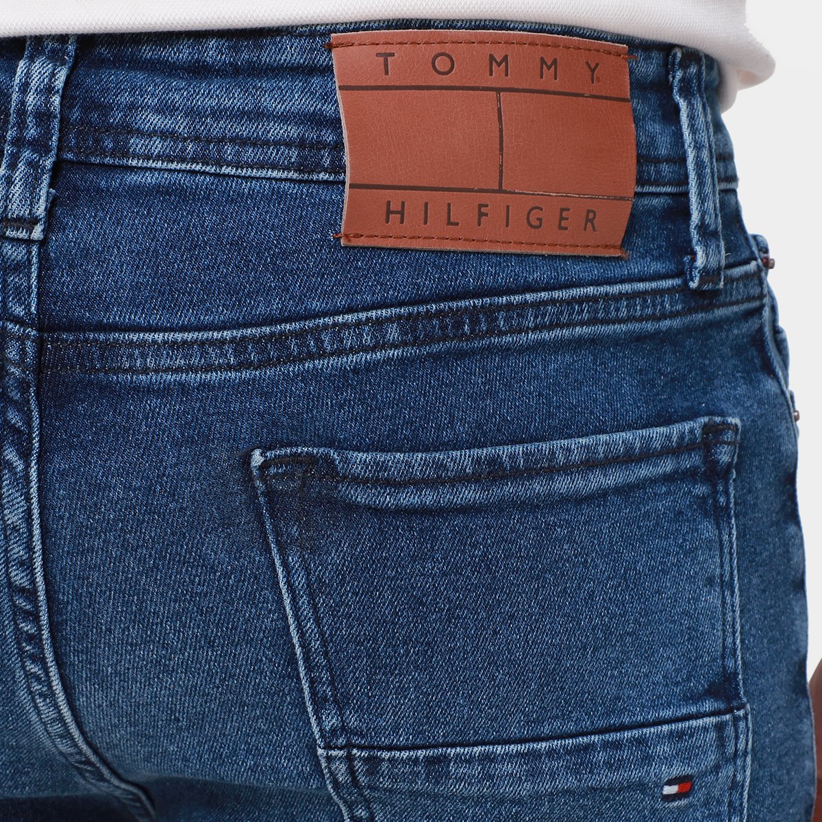 Calça Jeans Tommy Hilfiger Cintura Média Masculina - Tam: 48 - 2