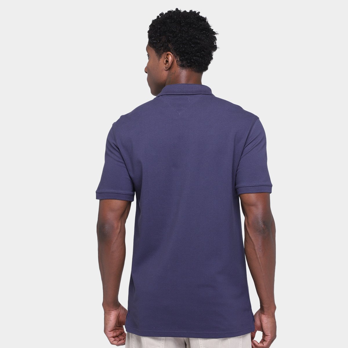 Camisa Polo Tommy Hilfiger Fine Piquet Masculina - Tam: P - 1