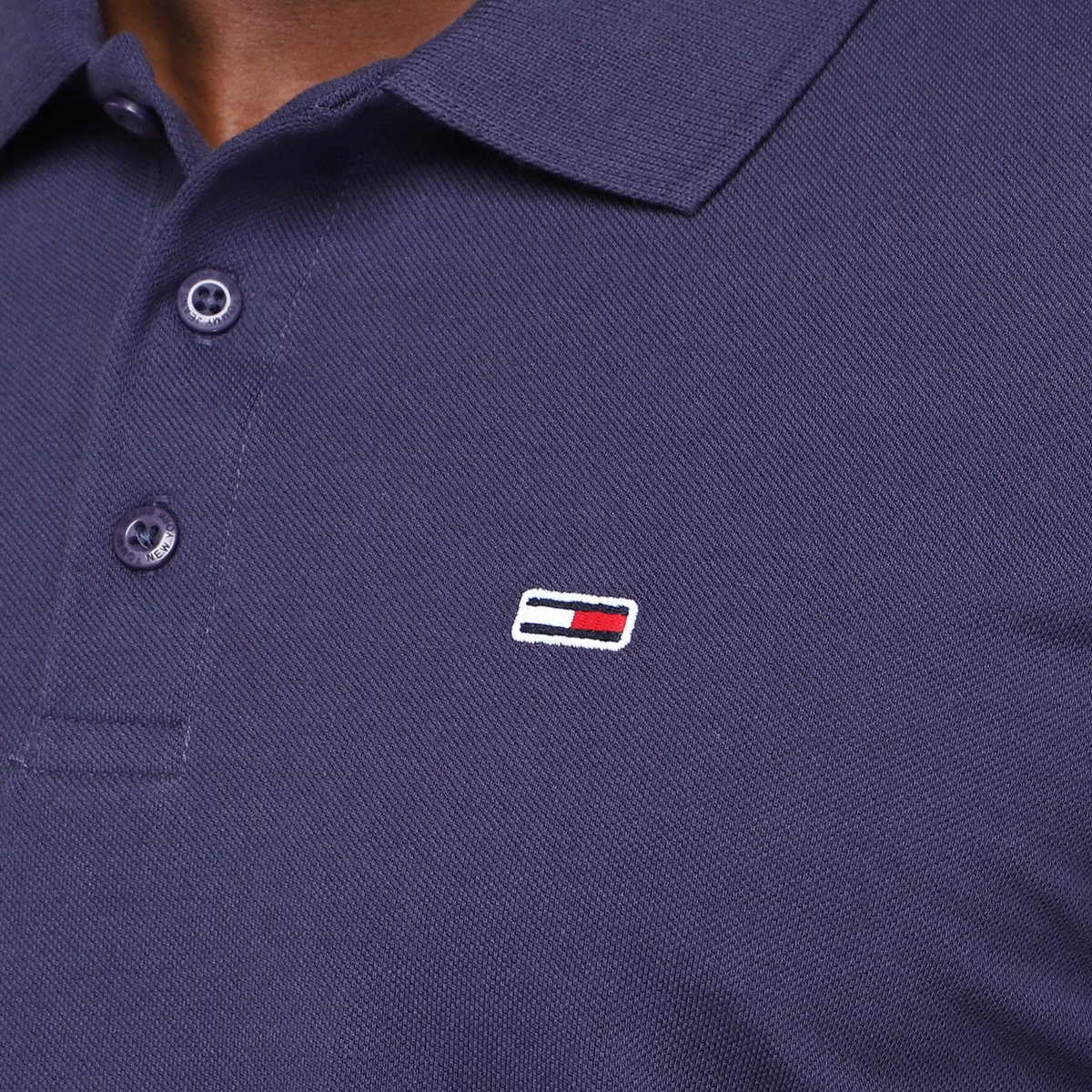 Camisa Polo Tommy Hilfiger Fine Piquet Masculina - Tam: P - 2