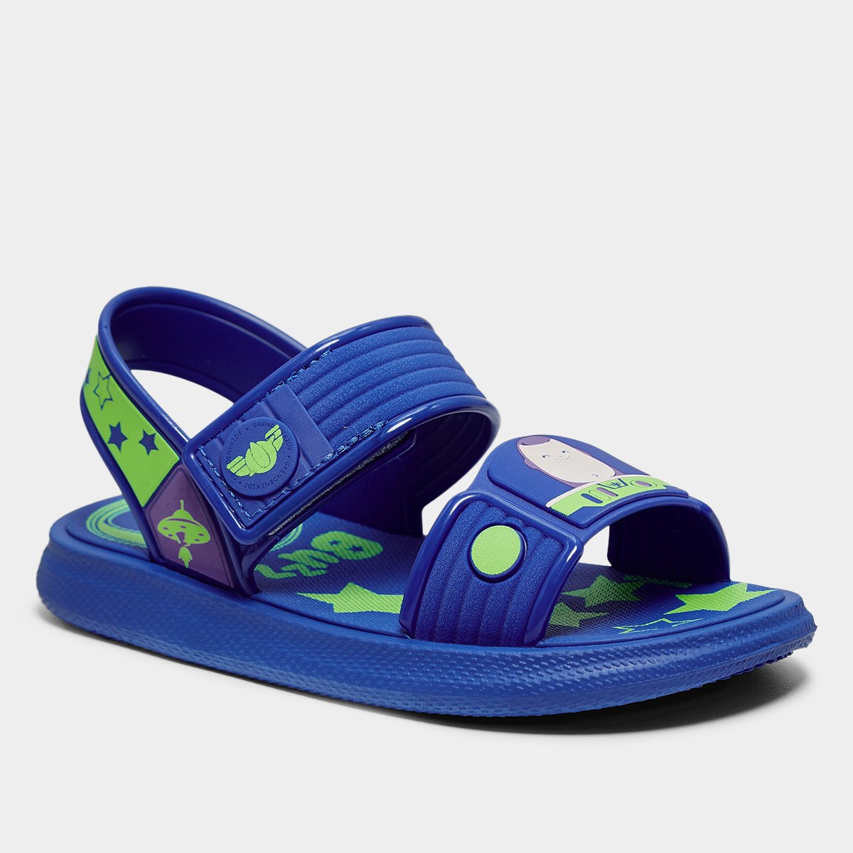 Sandália Bebê Grendene Disney + Mochila Menino - Tam: 19 - 2