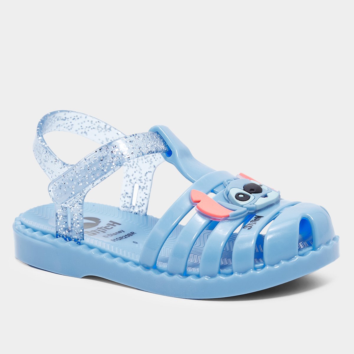 Sandália Infantil Disney Stitch Duo Menina - Tam: 23/24 - 1