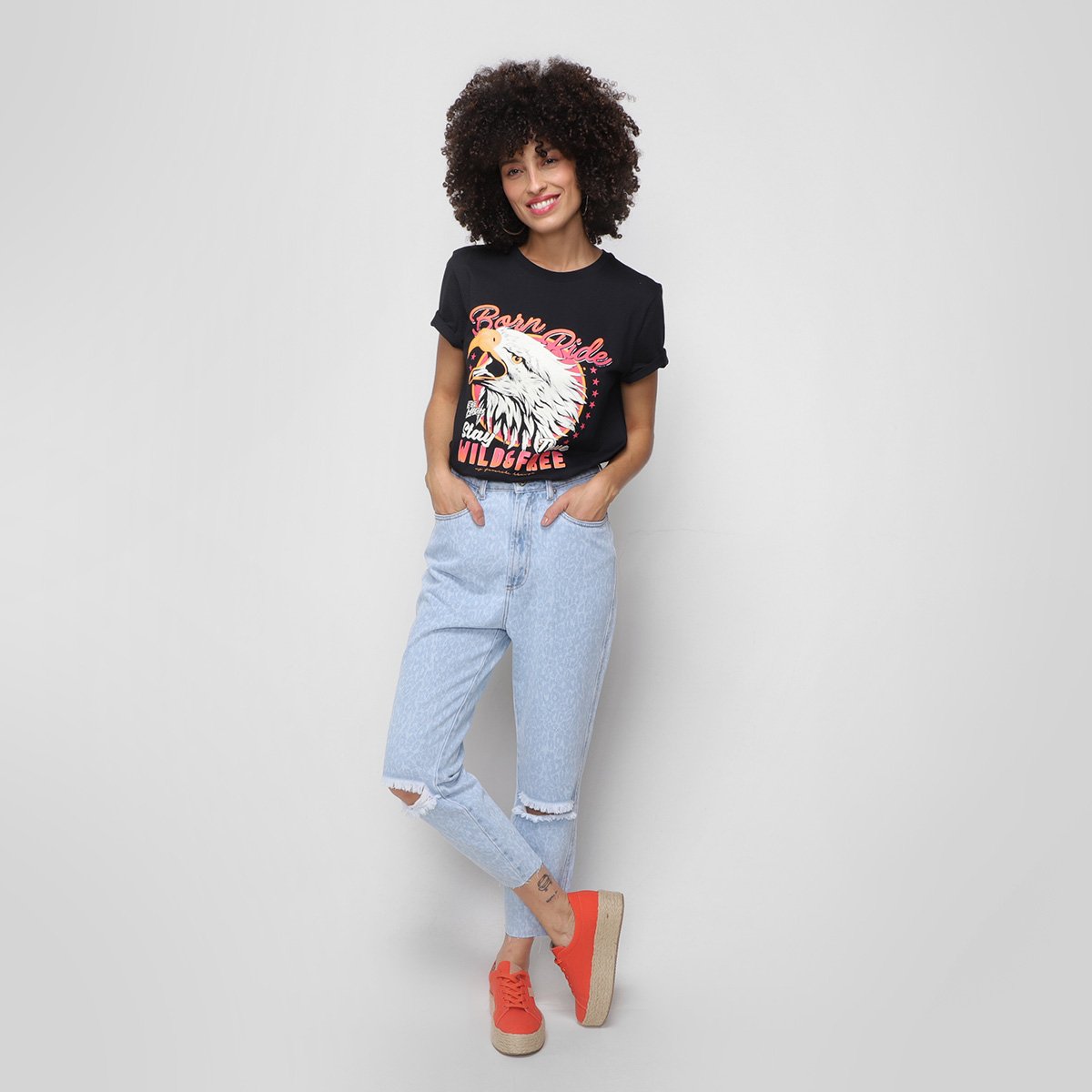 Calça Jeans Mom My Favorite Thing s Super High Feminina - Tam: 38 - 3