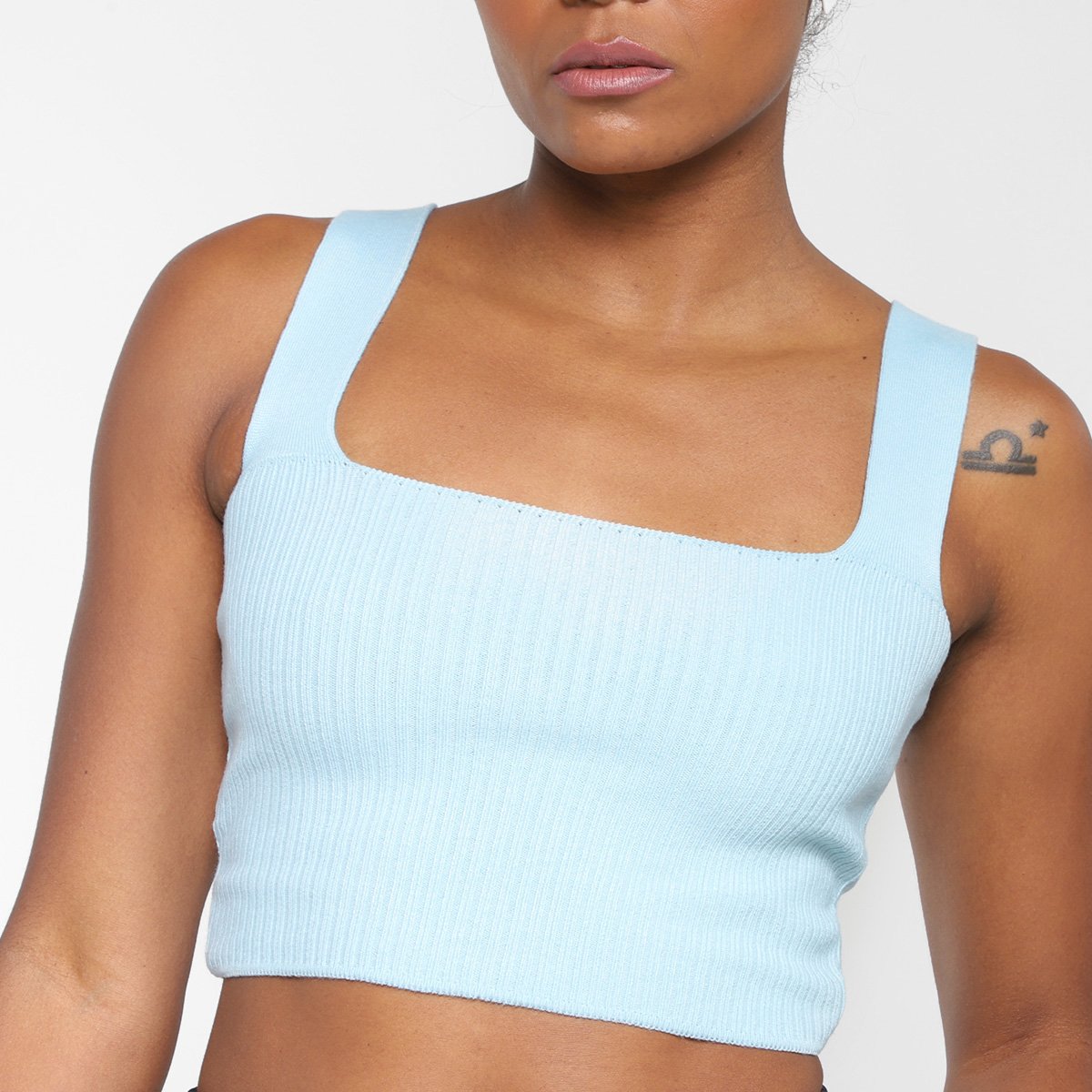 Top My Favorite Things Tricot Alças - Tam: P - 2