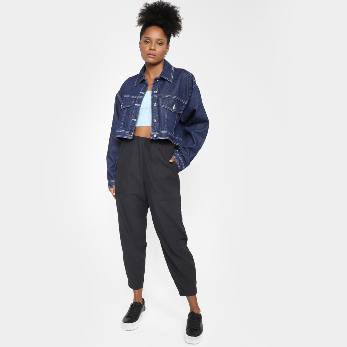 Top My Favorite Things Tricot Alças - Tam: P - 3