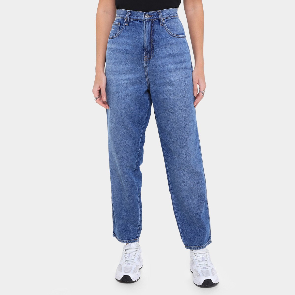 Calça Jeans Tommy Jeans Mom Jean Uh Tpr Feminina - Tam: 42 - 1