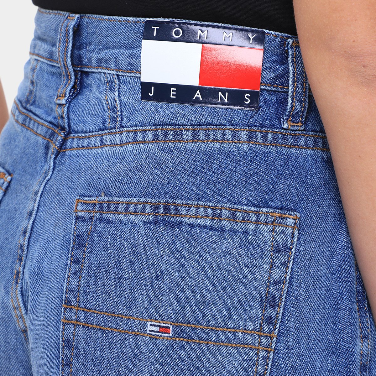 Calça Jeans Tommy Jeans Mom Jean Uh Tpr Feminina - Tam: 42 - 2