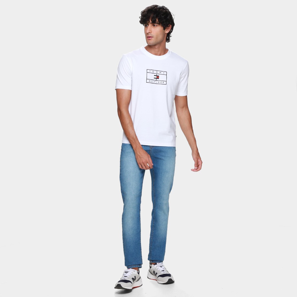 Calça Jeans Skinny Tommy Jeans Simon Masculina - Tam: 48 - 4