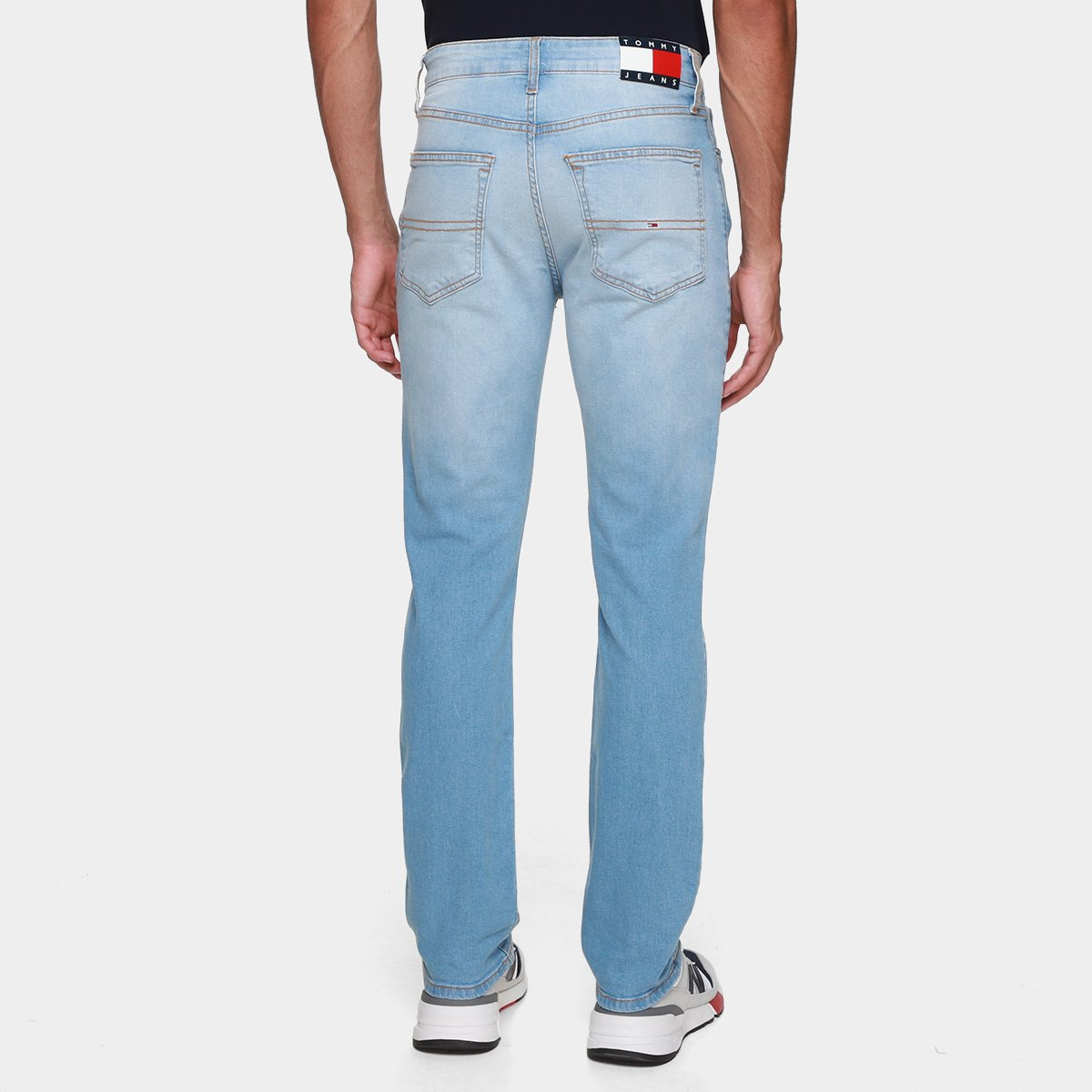 Calça Jeans Slim Tommy Jeans Scanton Masculina - Tam: 46 - 1