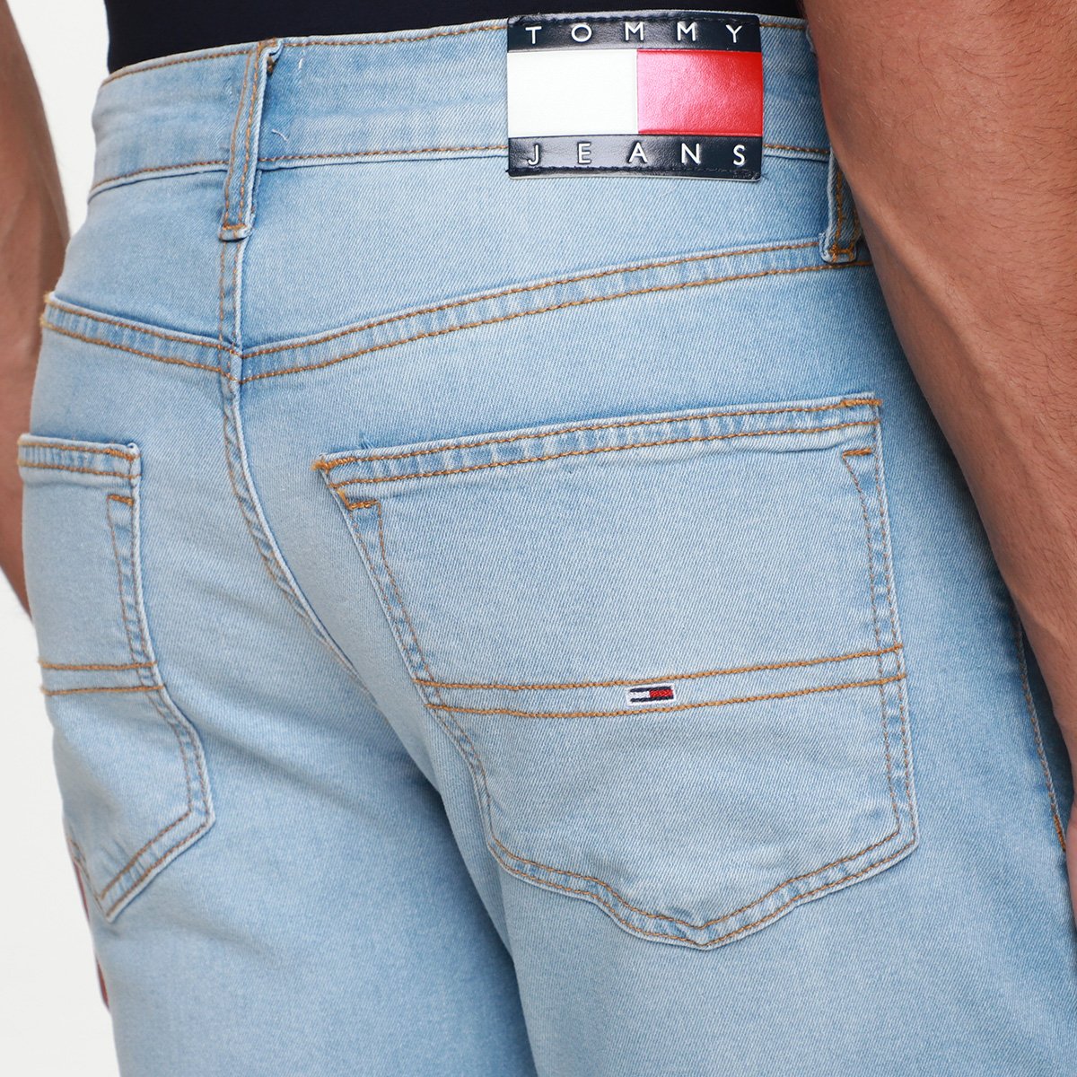 Calça Jeans Slim Tommy Jeans Scanton Masculina - Tam: 46 - 3