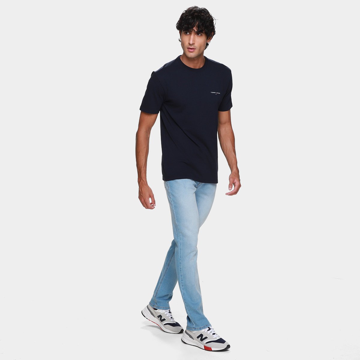 Calça Jeans Slim Tommy Jeans Scanton Masculina - Tam: 46 - 4