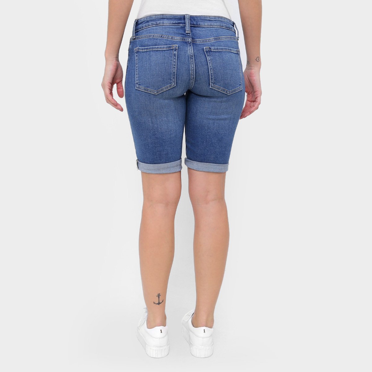 Bermuda Jeans GAP Feminina - Tam: 28 - 1