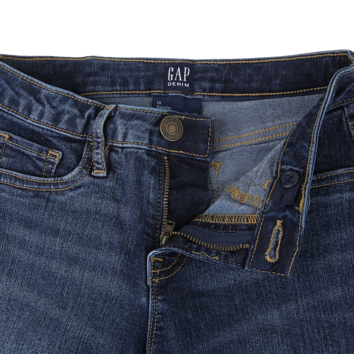 Calça Jeans Infantil GAP Estonada - Tam: 8A - 2