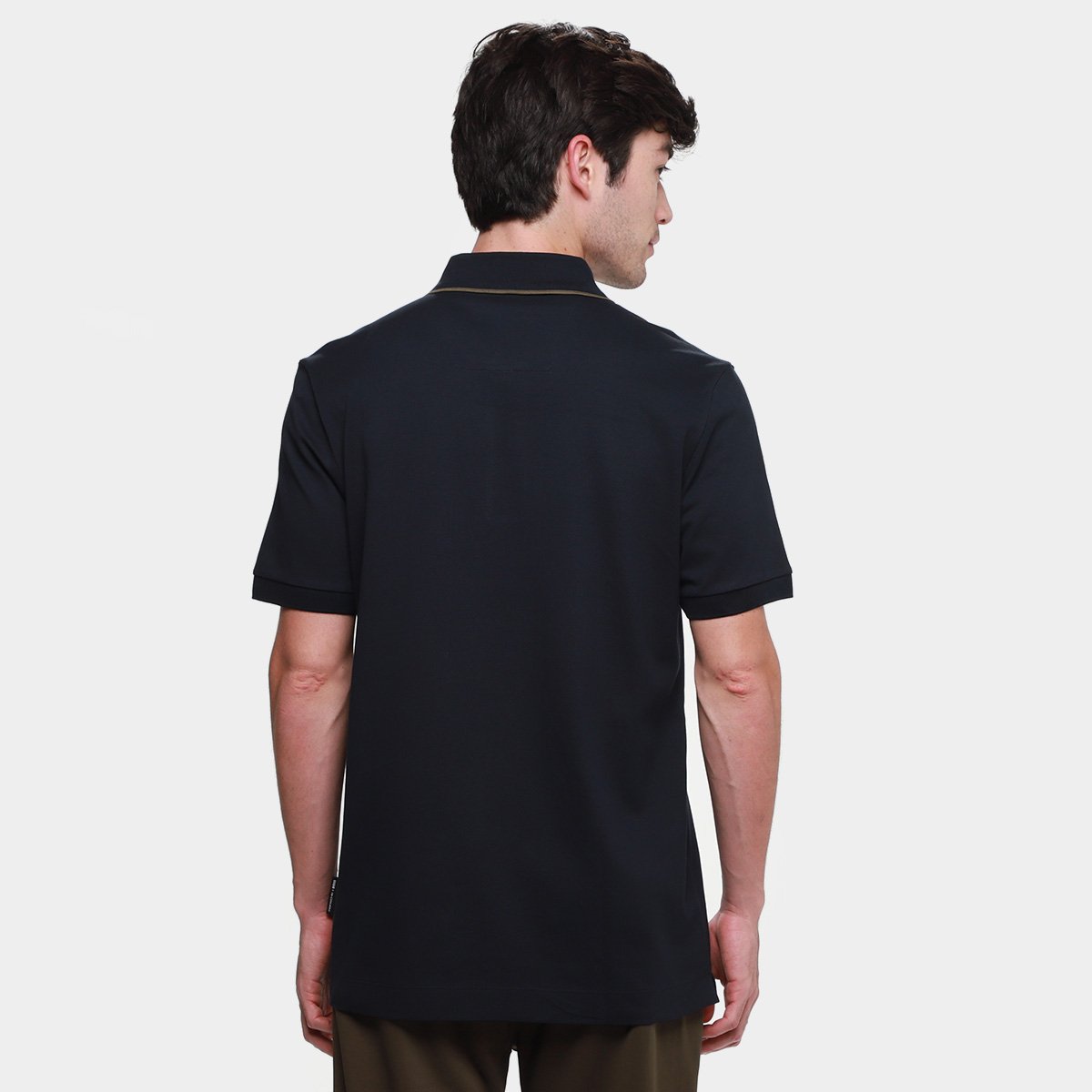 Camisa Polo Hugo Boss  Porsche Casual Masculina - Tam: P - 1