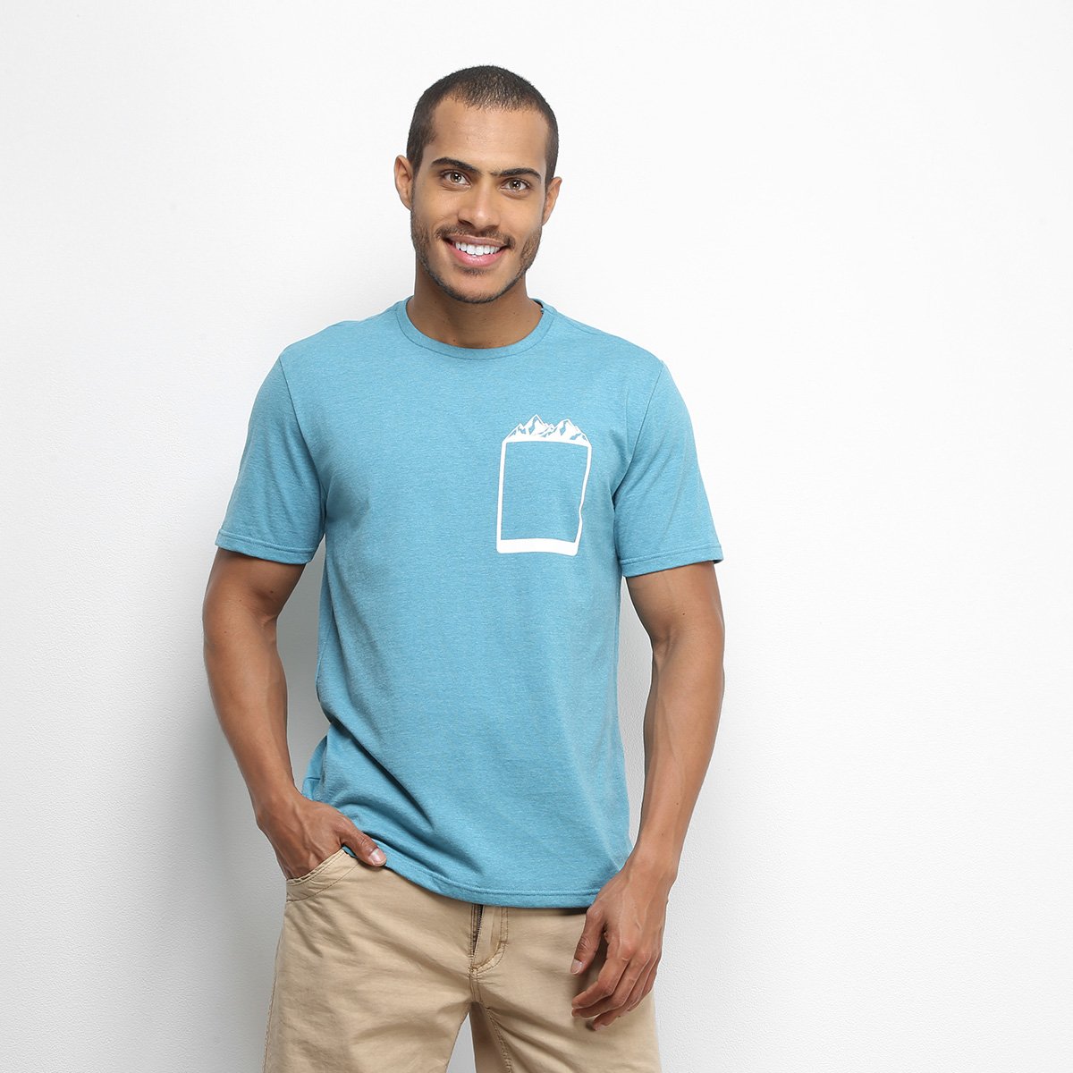 Camiseta Treebo Moutain Pocket Masculina