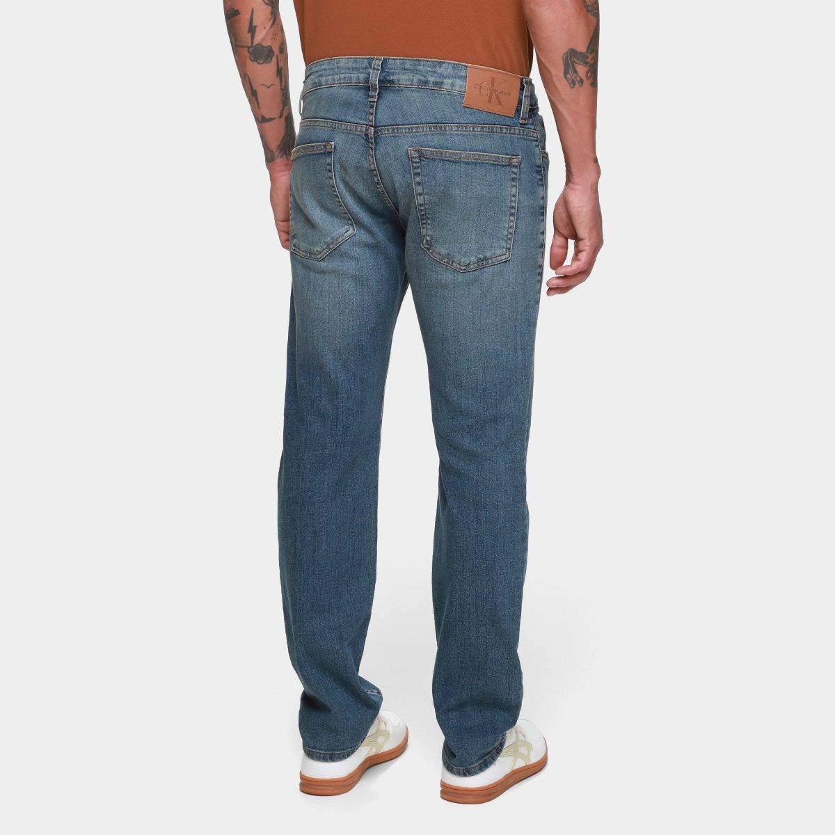 Calça Jeans Skinny Calvin Klein 5 Pockets II Masculina - Tam: 48 - 1
