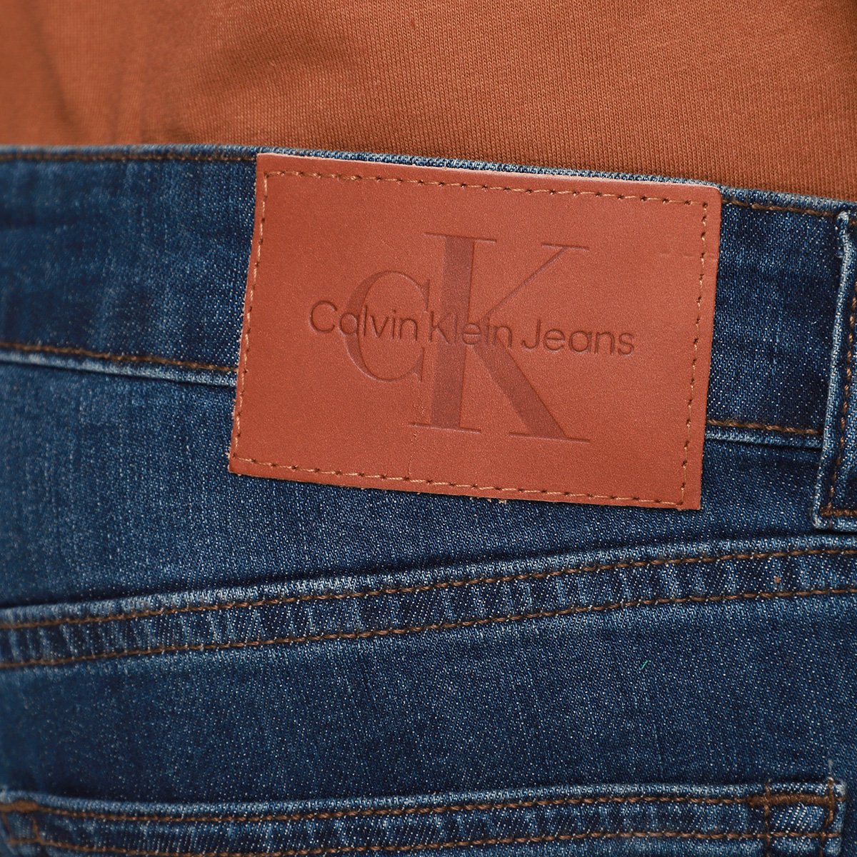 Calça Jeans Slim Calvin Klein 5 Pockets Masculina - Tam: 48 - 3