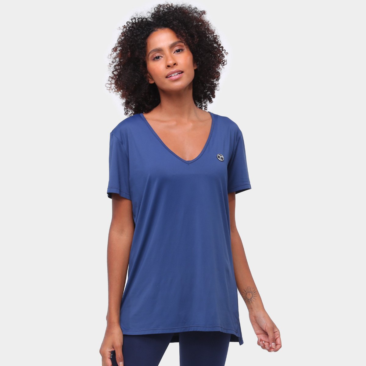 Blusa Colcci Gola V Oversized Feminina