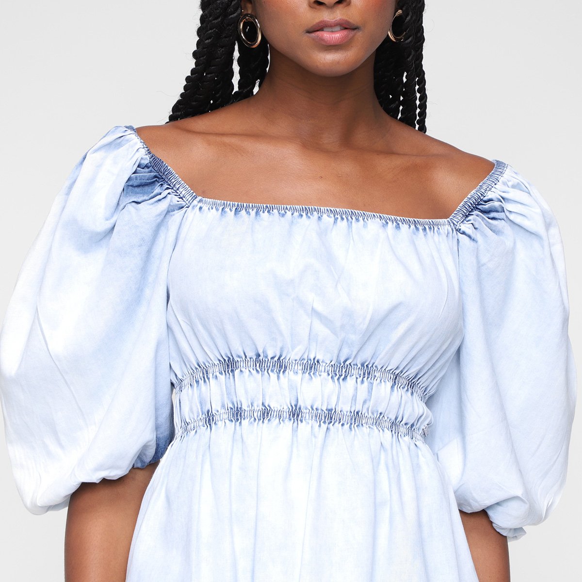 Vestido Colcci Curto Manga 7/8 Bufante - Tam: 38 - 2