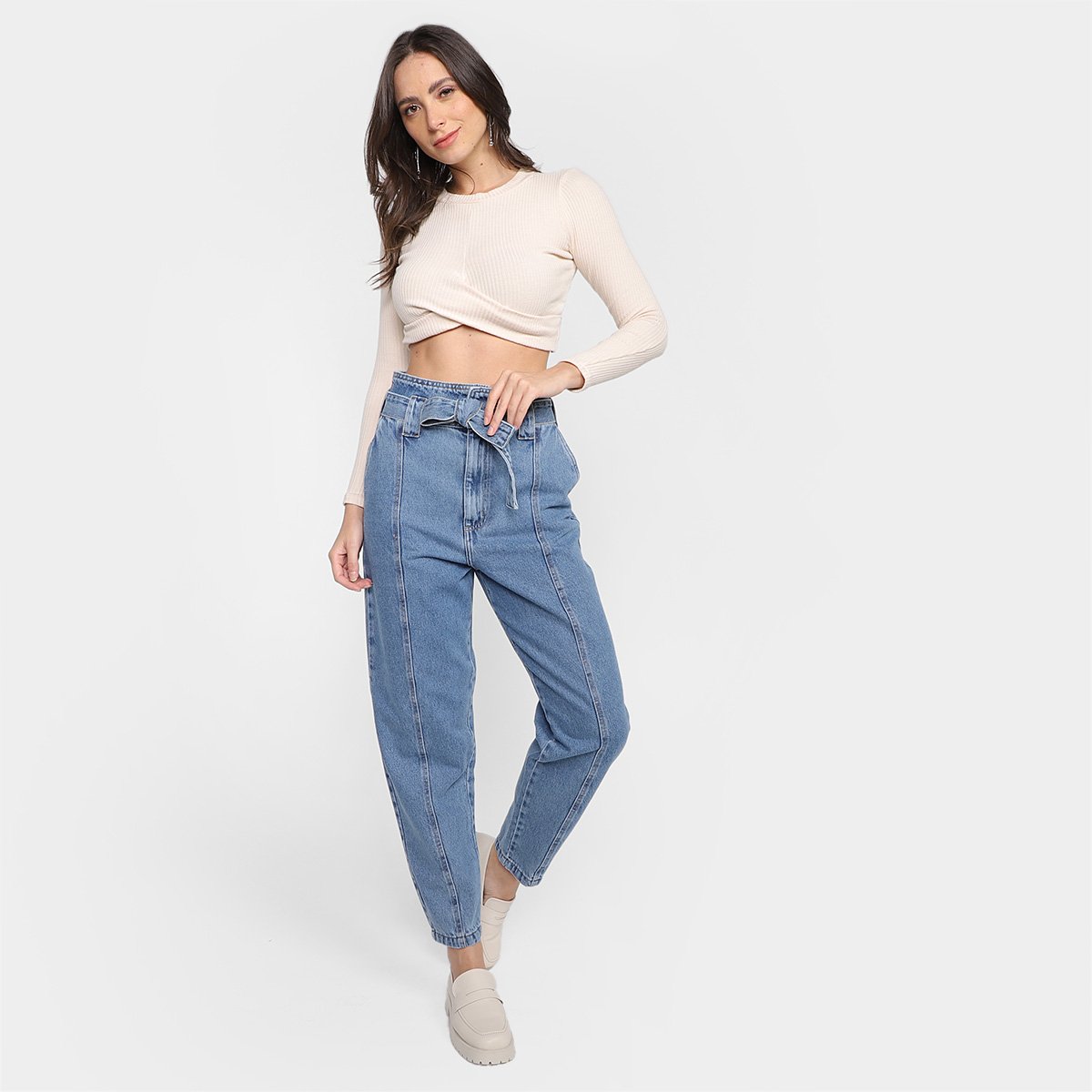 Calça Jeans Colcci Joana Cintura Alta Feminina