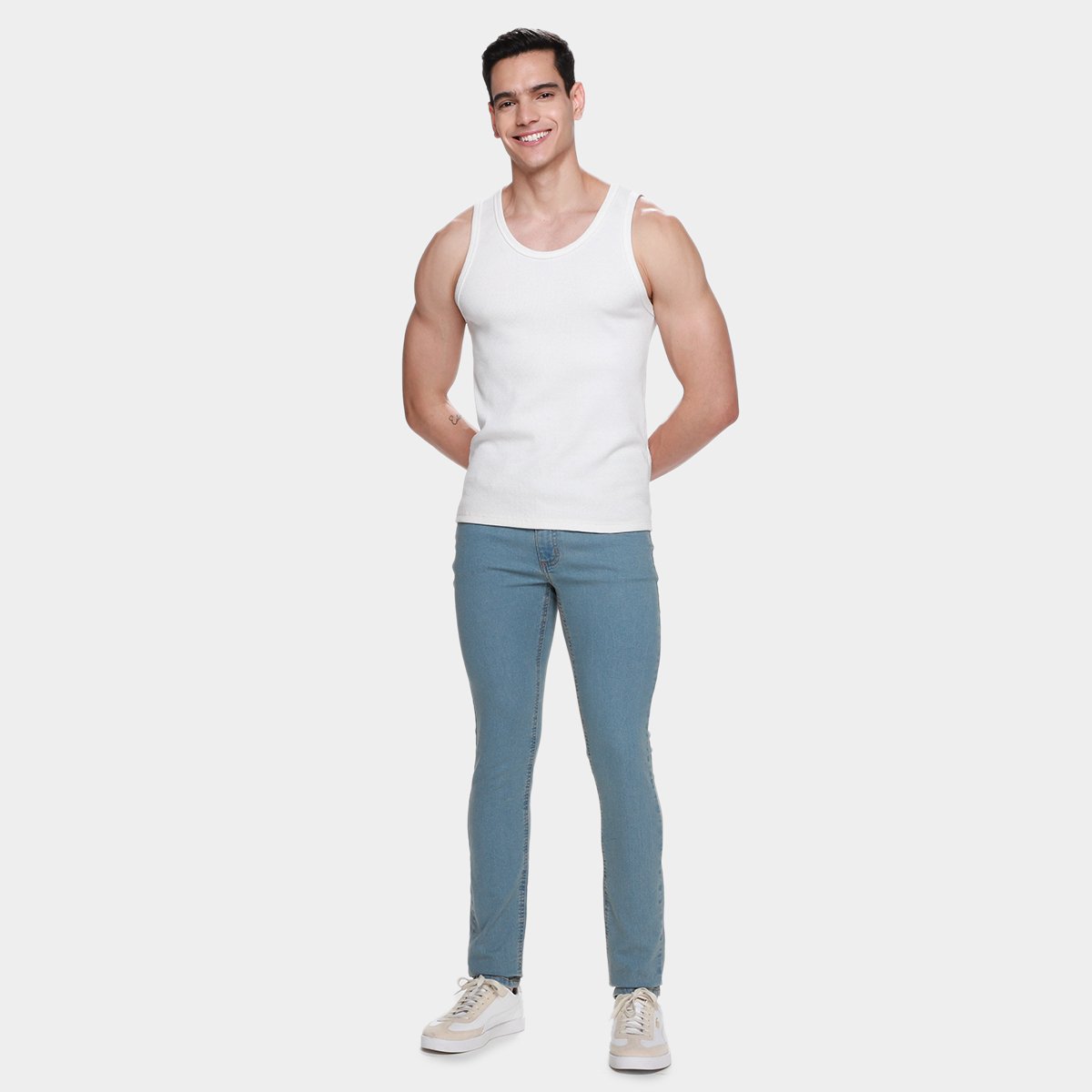 Calça Jeans Colcci Felipe Skinny Masculina - Tam: 38 - 3
