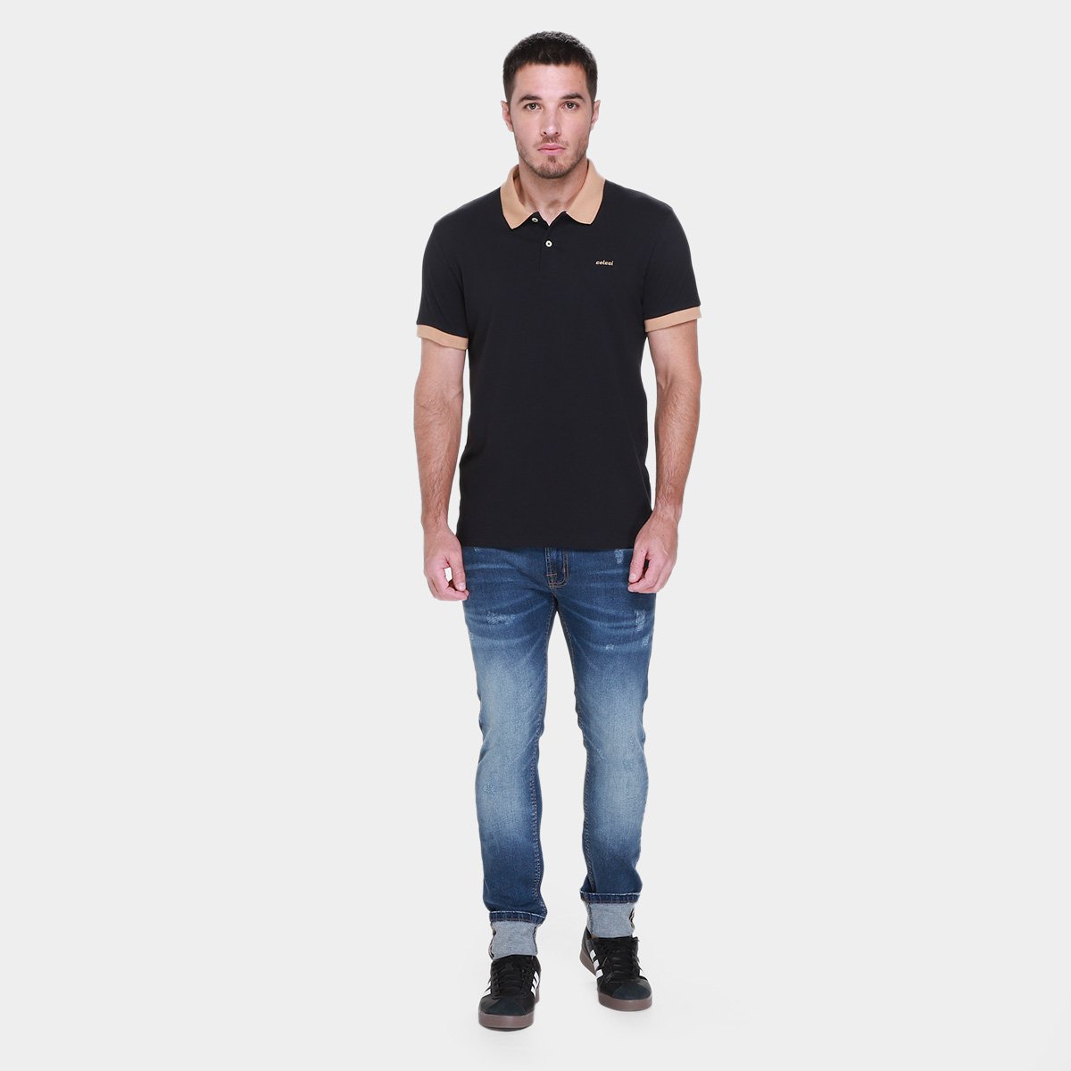 Calça Jeans Colcci Felipe Skinny Masculina - Tam: 48 - 3