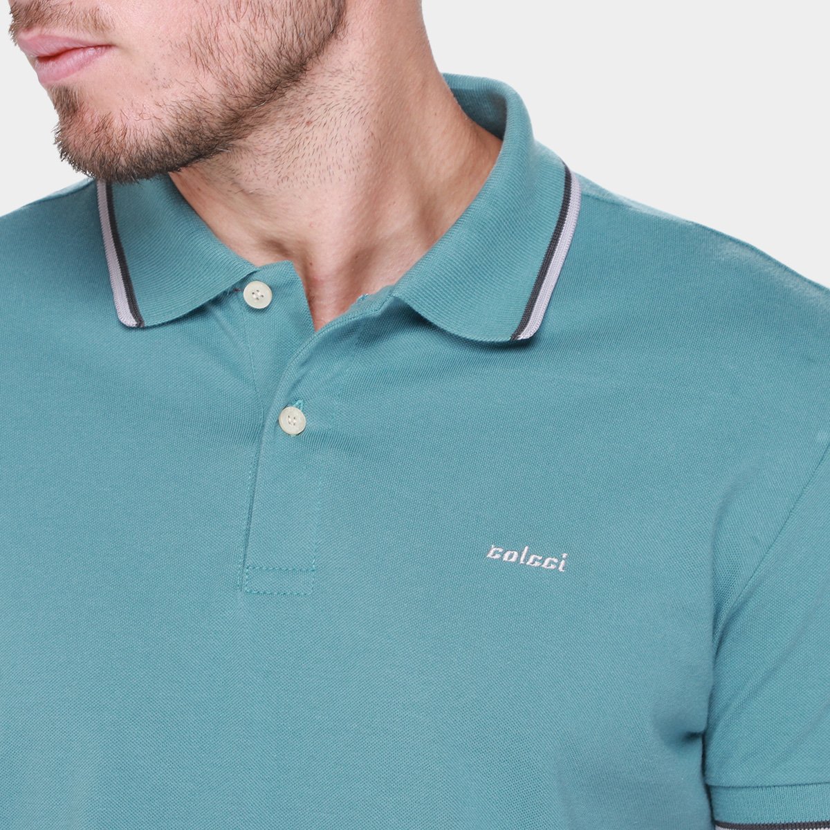 Camisa Polo Colcci Casual Masculina - Tam: M - 2
