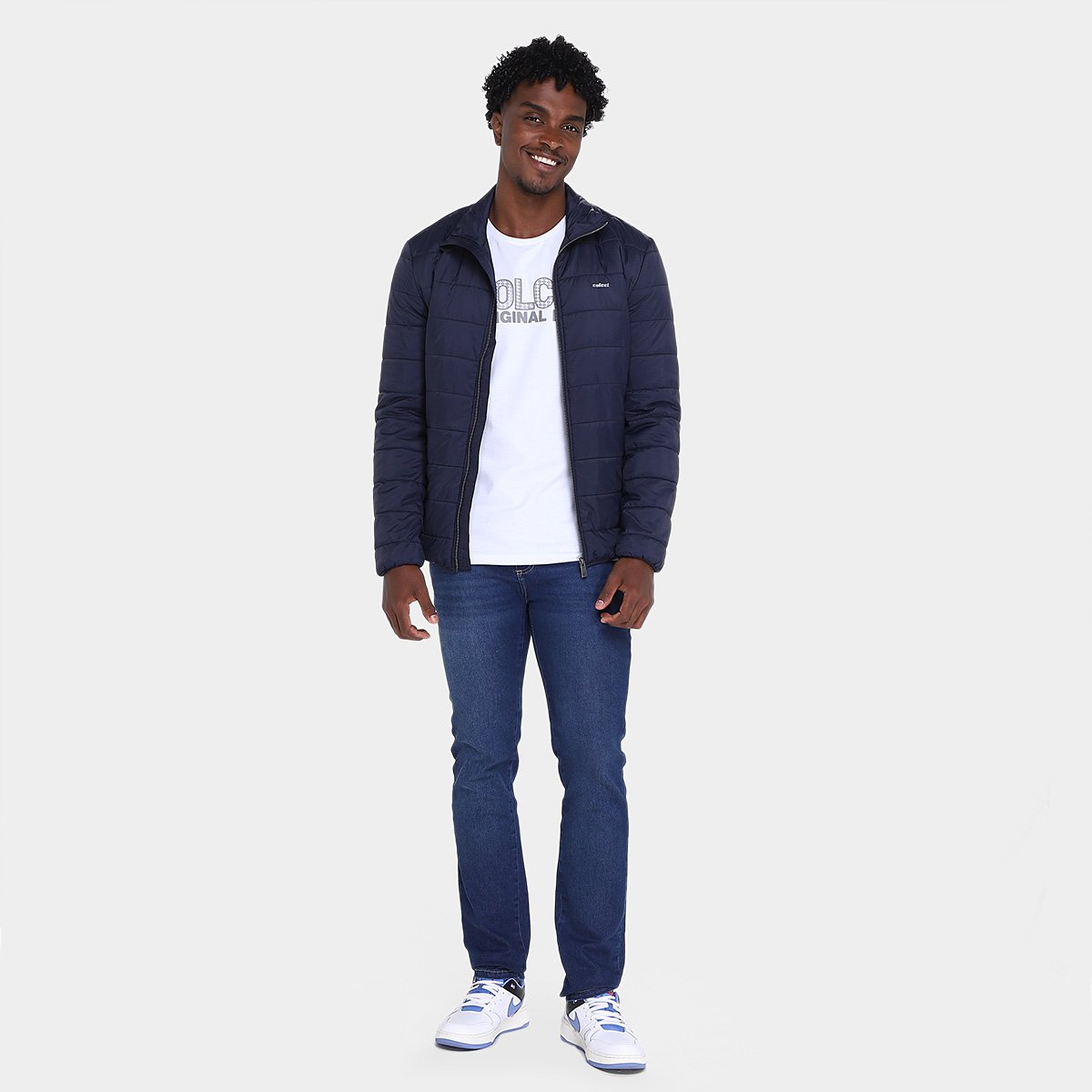 Jaqueta Colcci Matelassê Masculina - Tam: P - 3