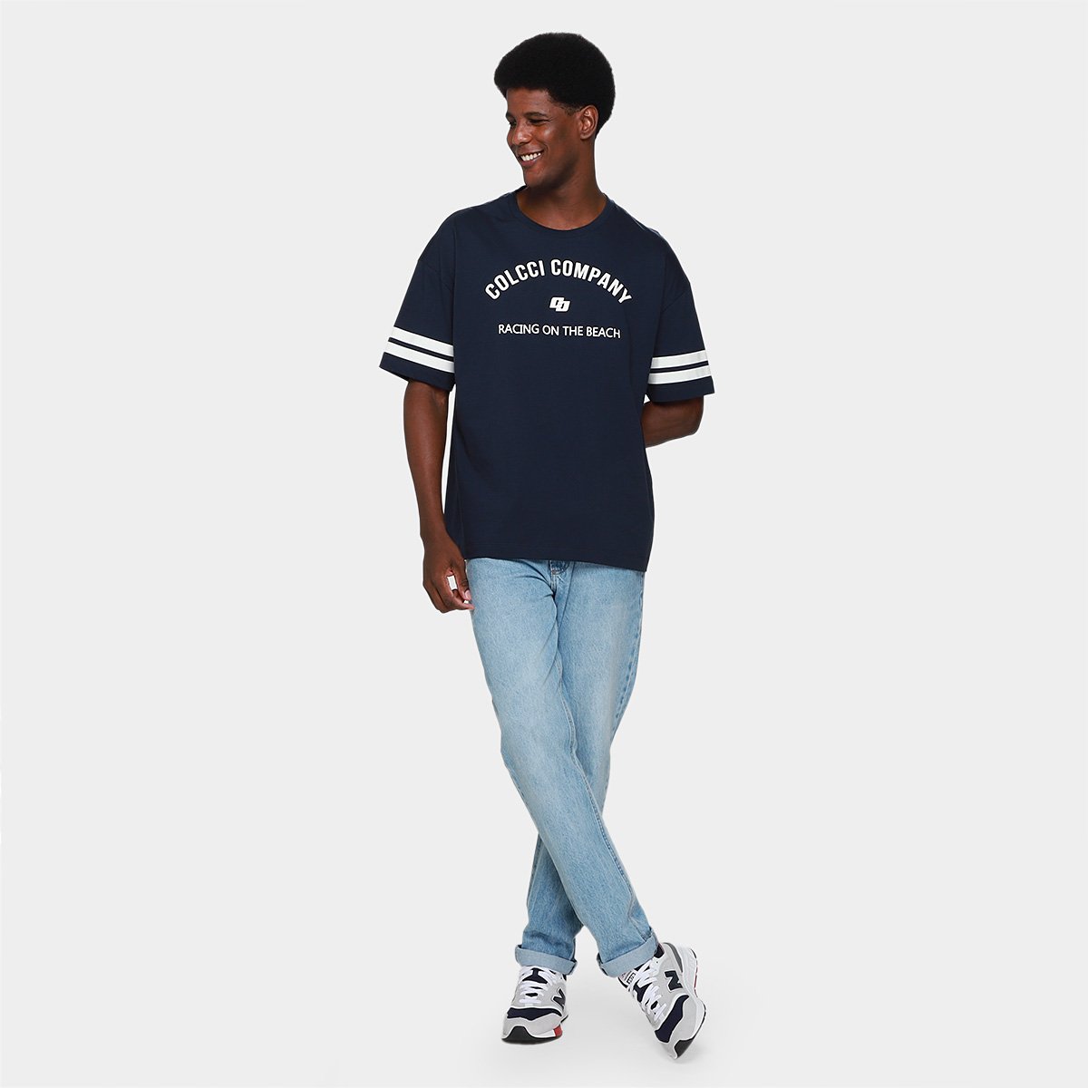 Camiseta Colcci IX Casual Masculina - Tam: M - 3