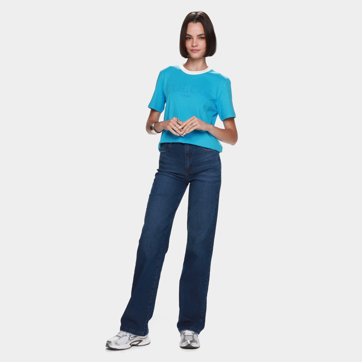 Camiseta Colcci 1986 Casual Feminina - Tam: P - 3
