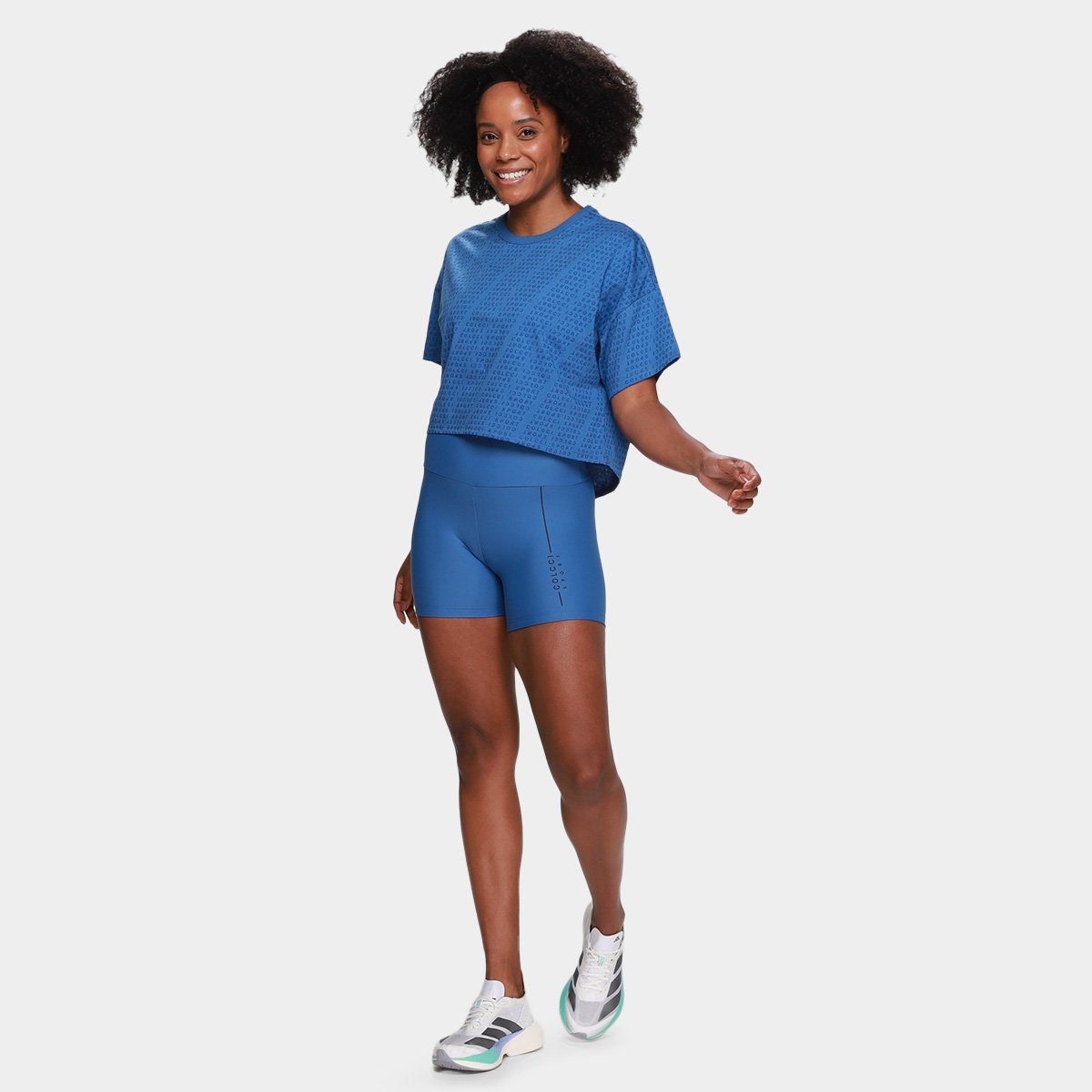 Camiseta Colcci Sport Cropped Monograma Feminina - Tam: EP - 3