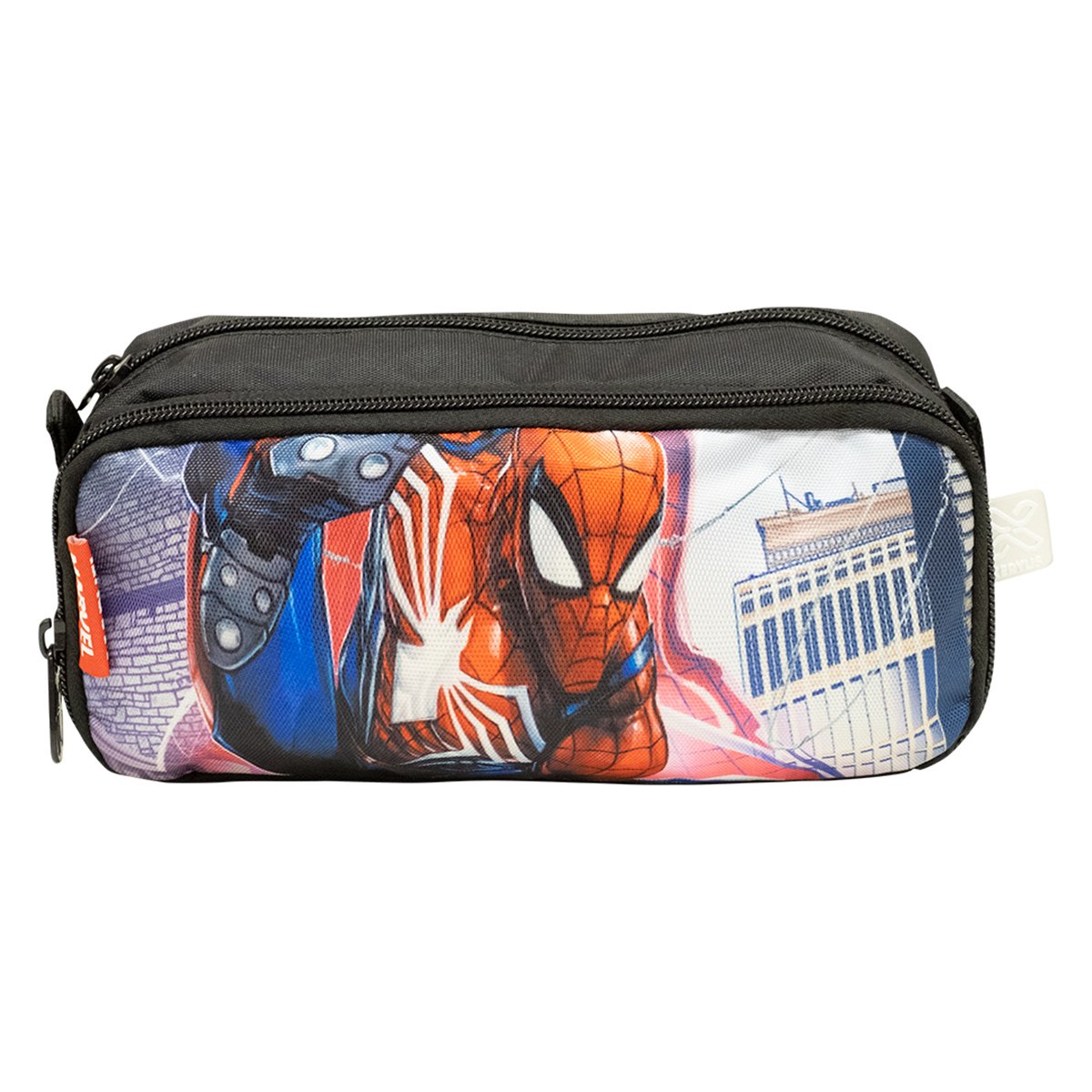 Estojo Escolar Duplo Xeryus Spider Man Flex Masculino