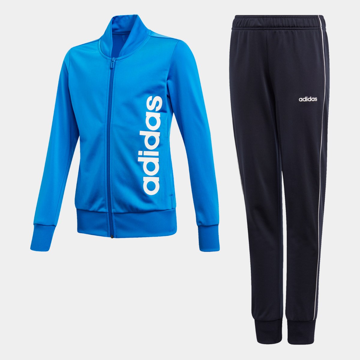 Conjunto Infantil Adidas Yg Pes Ts Feminino